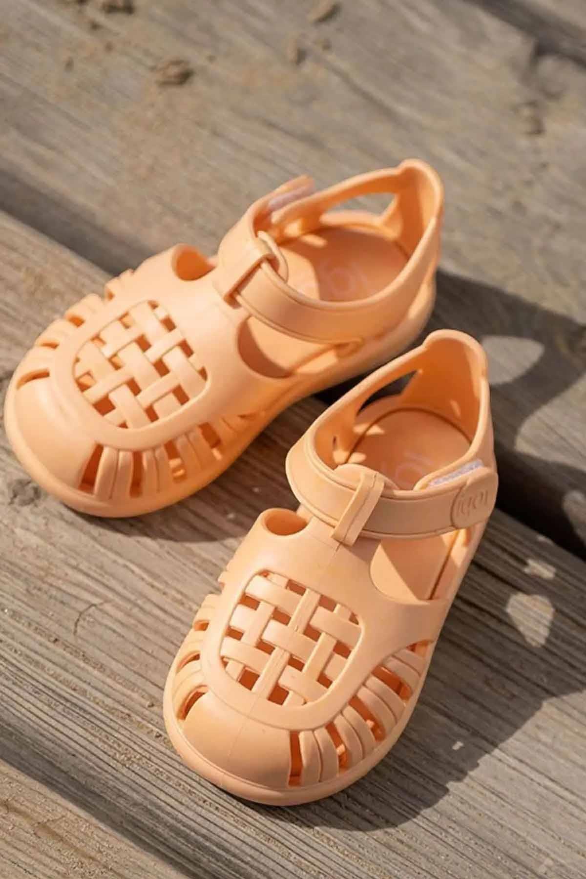 IGORSandaletIgor Tobby Gloss Çocuk Sandalet Ayakkabı S10311-226APRİCOT