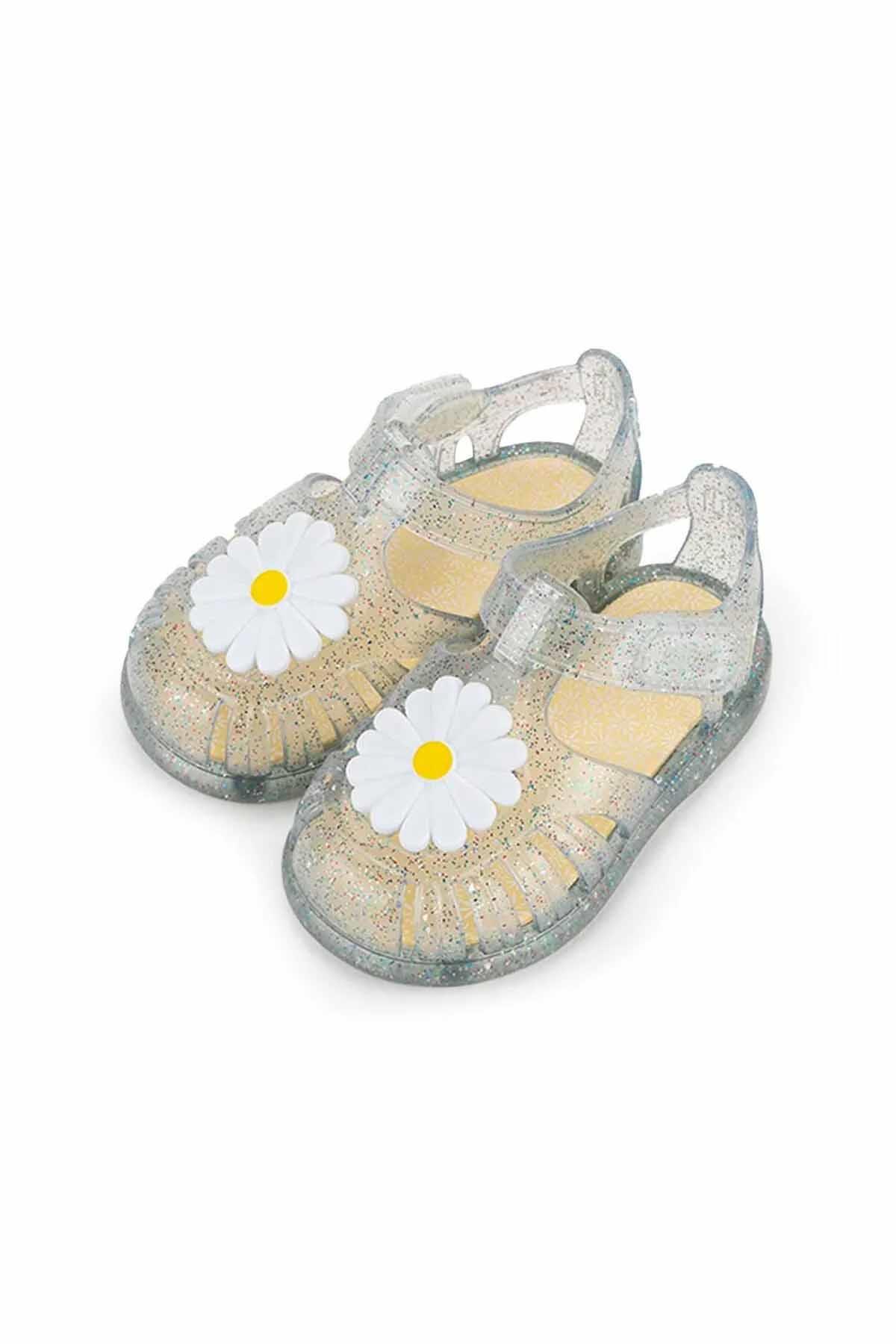 IGORSandaletIgor Tobby Gloss Flor Çocuk Sandalet Ayakkabı S10322-386Transparen