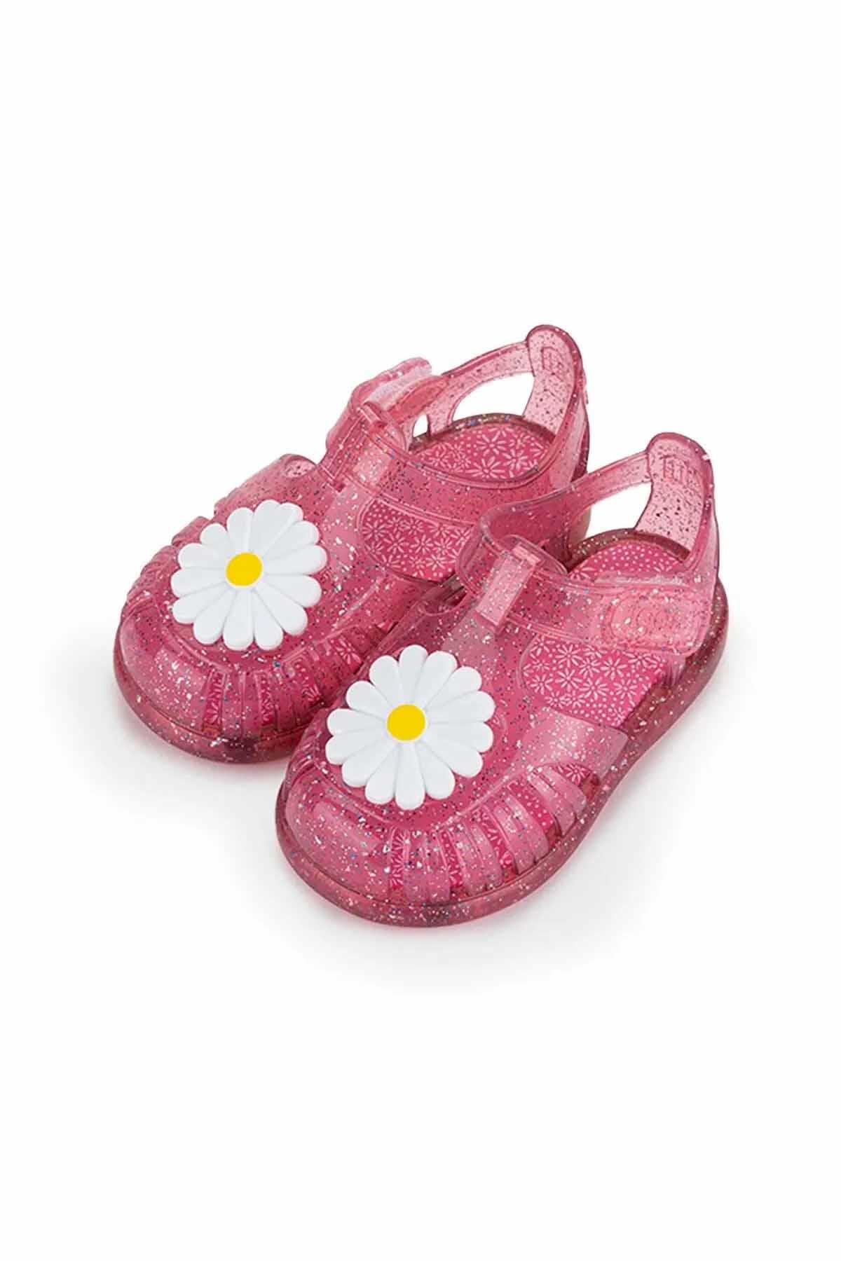 IGORSandaletIgor Tobby Gloss Flor Çocuk Sandalet Ayakkabı S10322-387Fucsia