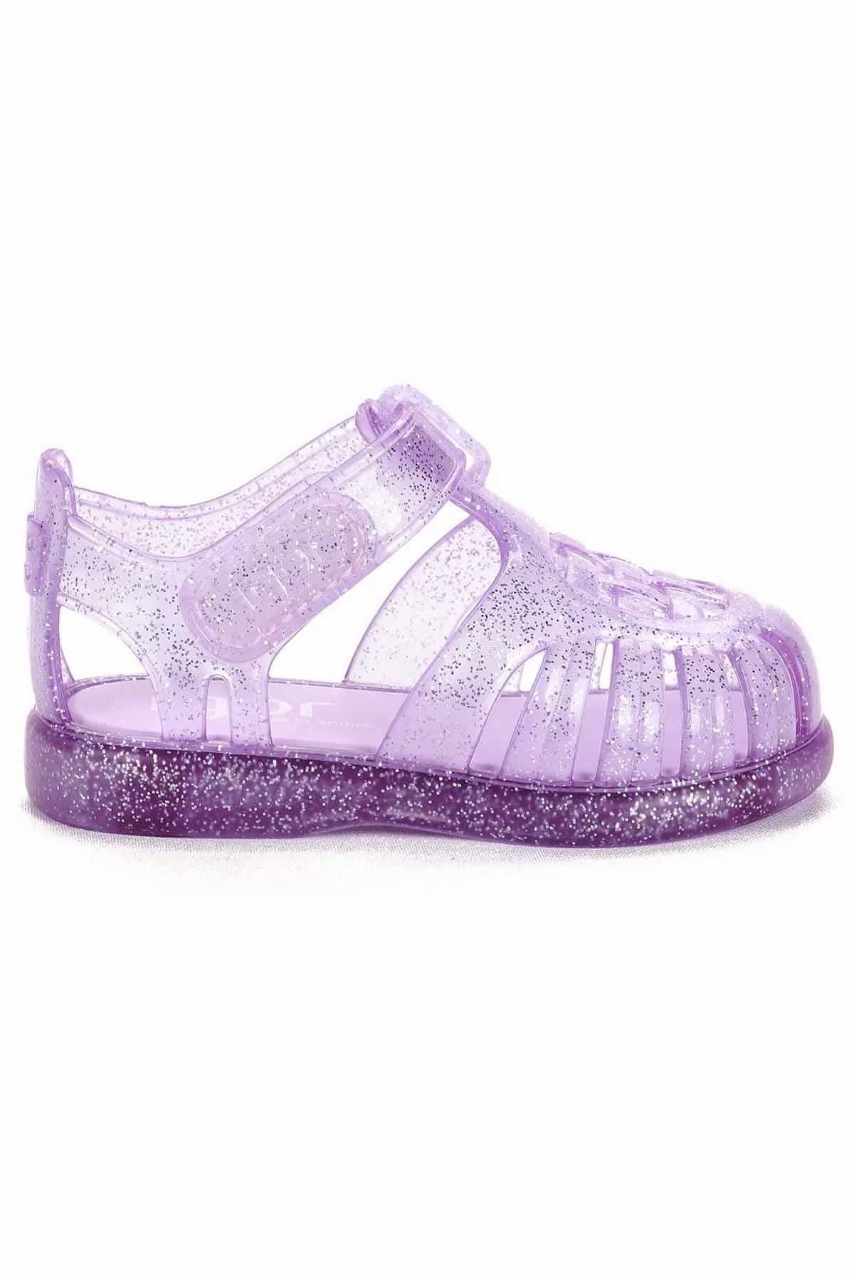IGORSandaletIgor Tobby Gloss Glitter Çocuk Sandalet Ayakkabı S10308-212Malva