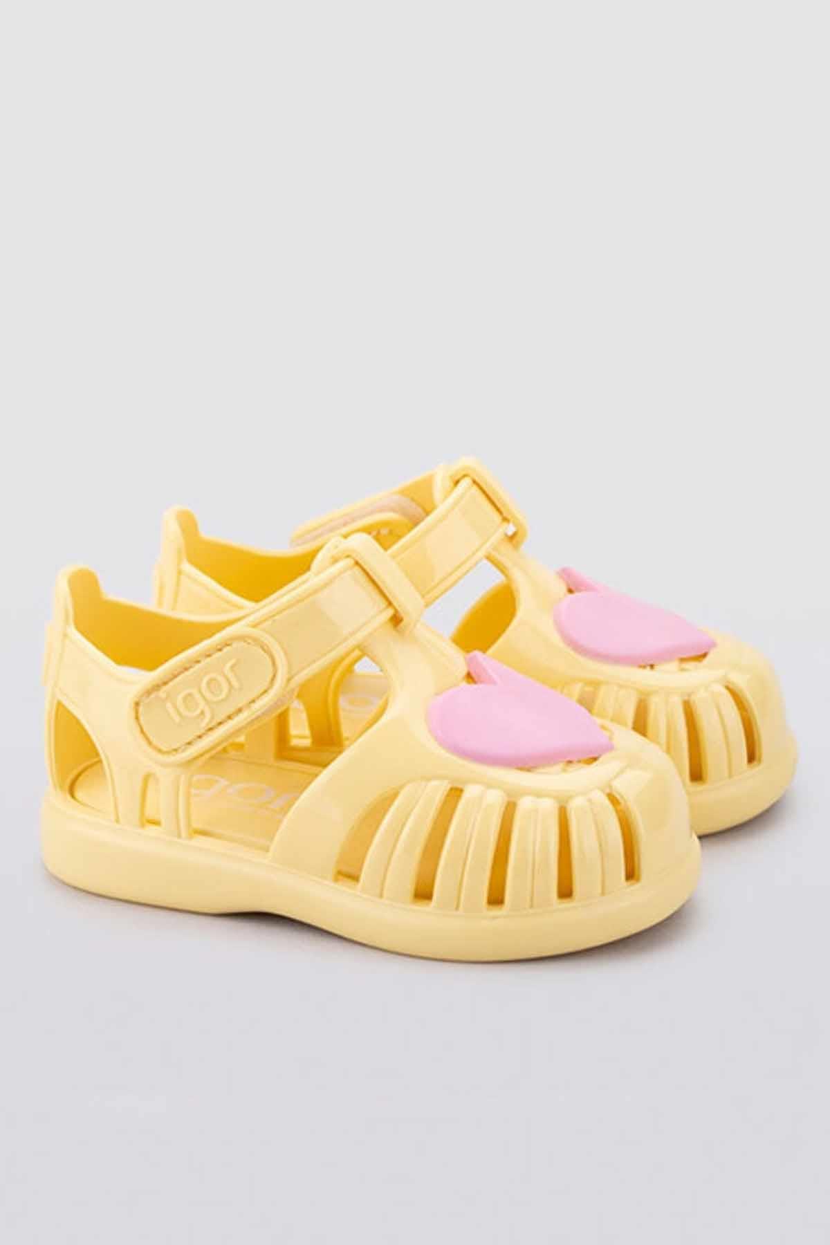 IGORSandaletIgor Tobby Gloss Love Çocuk Sandalet Ayakkabı S10310-228Vainilla