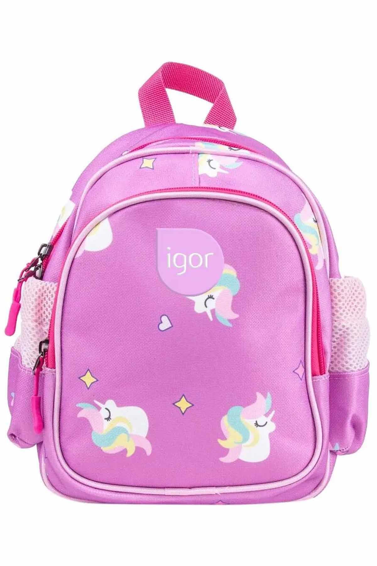 IGORSırt ÇantasıIgor İlk Okul Ana Okulu Çocuk Sırt Çantası Unisex Sırt Çantası BP1002Unicorn