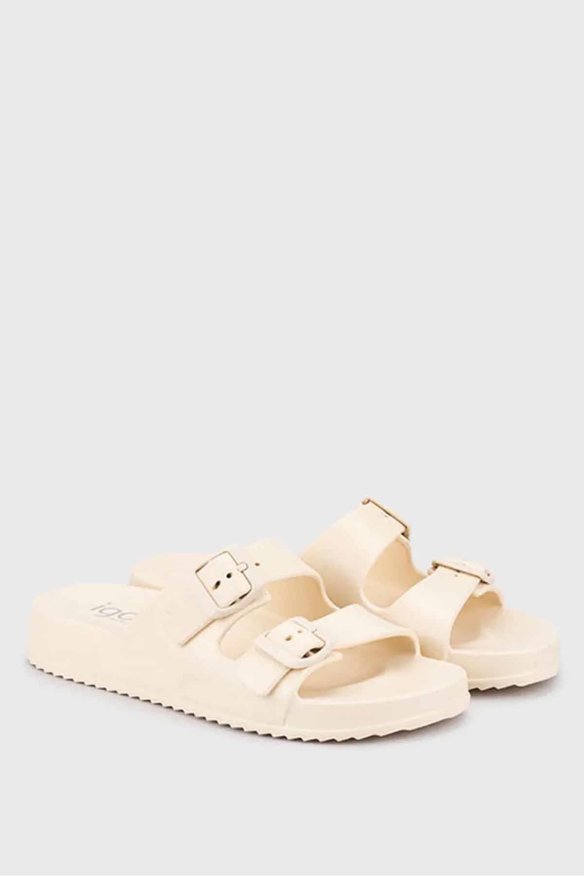 IGORTerlikIgor Habana Kadın Terlik Ayakkabı S10318-079Marfil