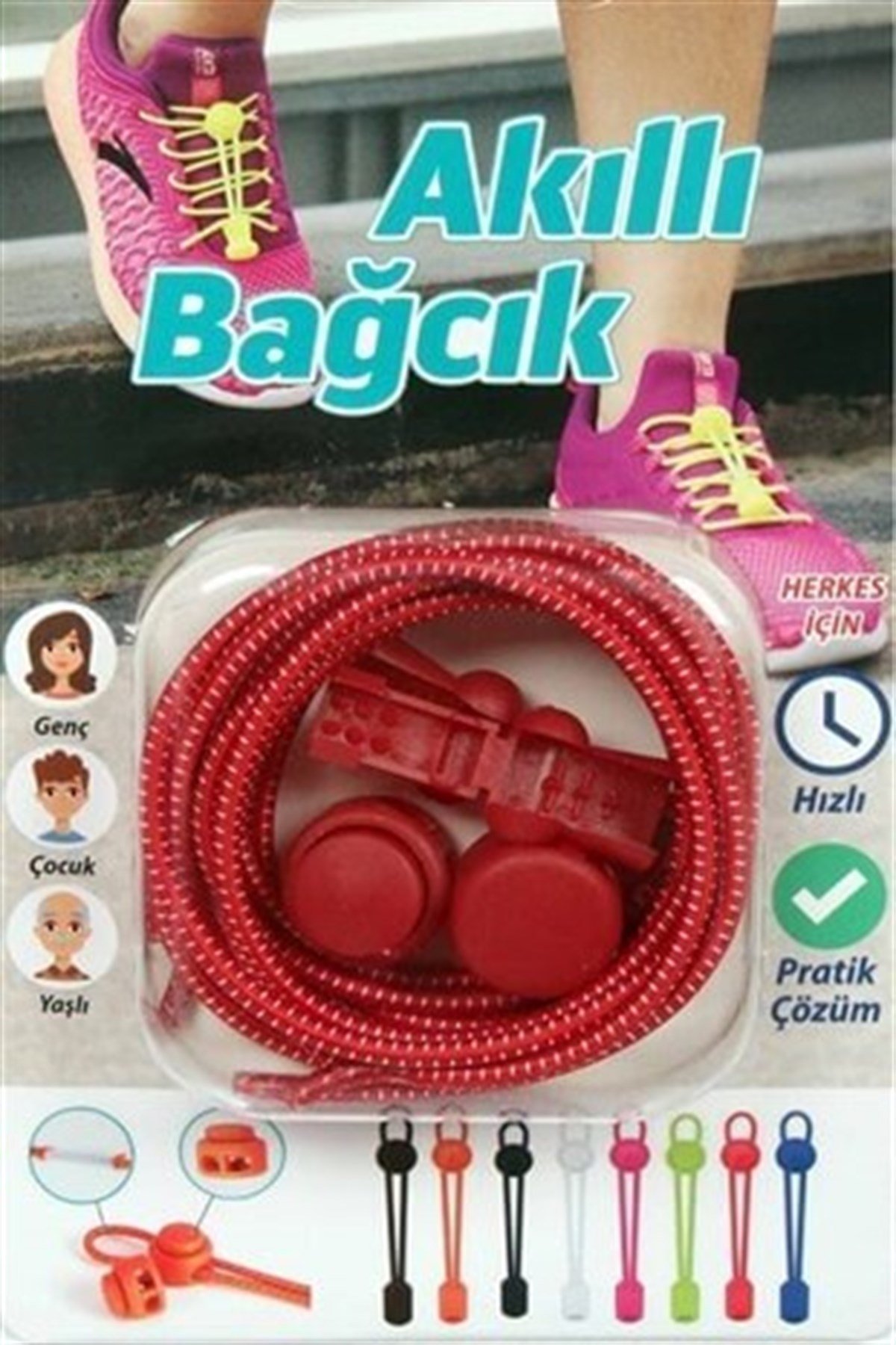 LUCKYBağcıkSP AKILLI BAĞCIK Unisex Bağcık SSABKR