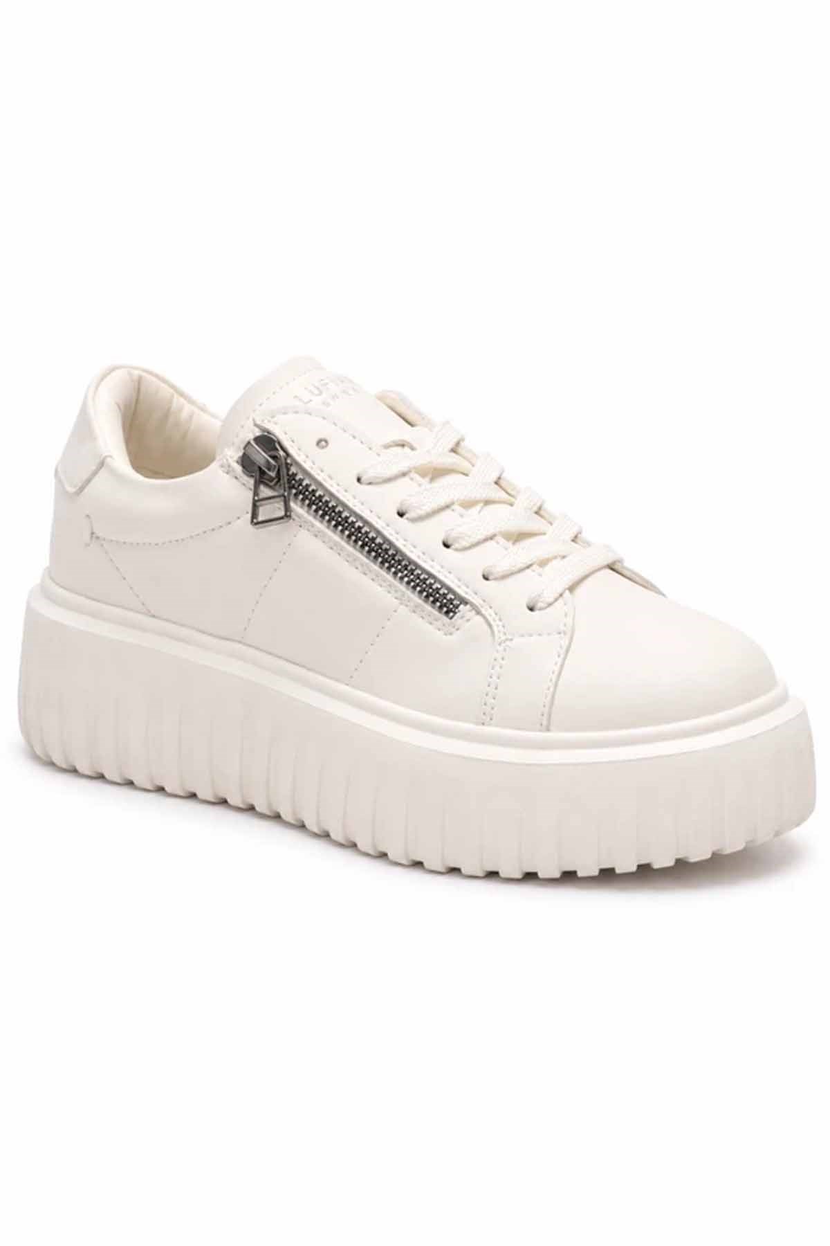 LUFIANSneakerLufian ESTEL Kadın Sneaker 121230064BEYAZ