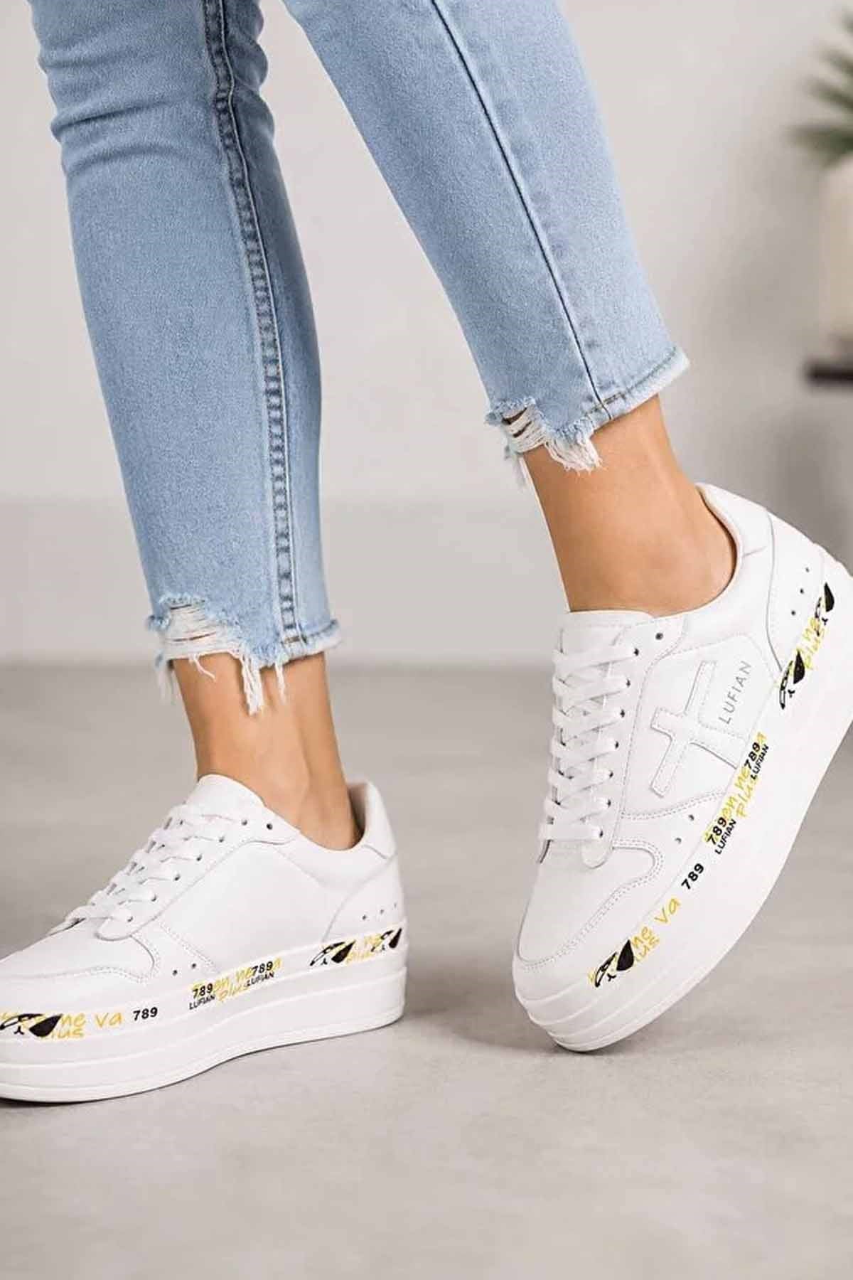 LUFIANSneakerLufian KIANA Kadın Sneaker 121230073BEYAZ