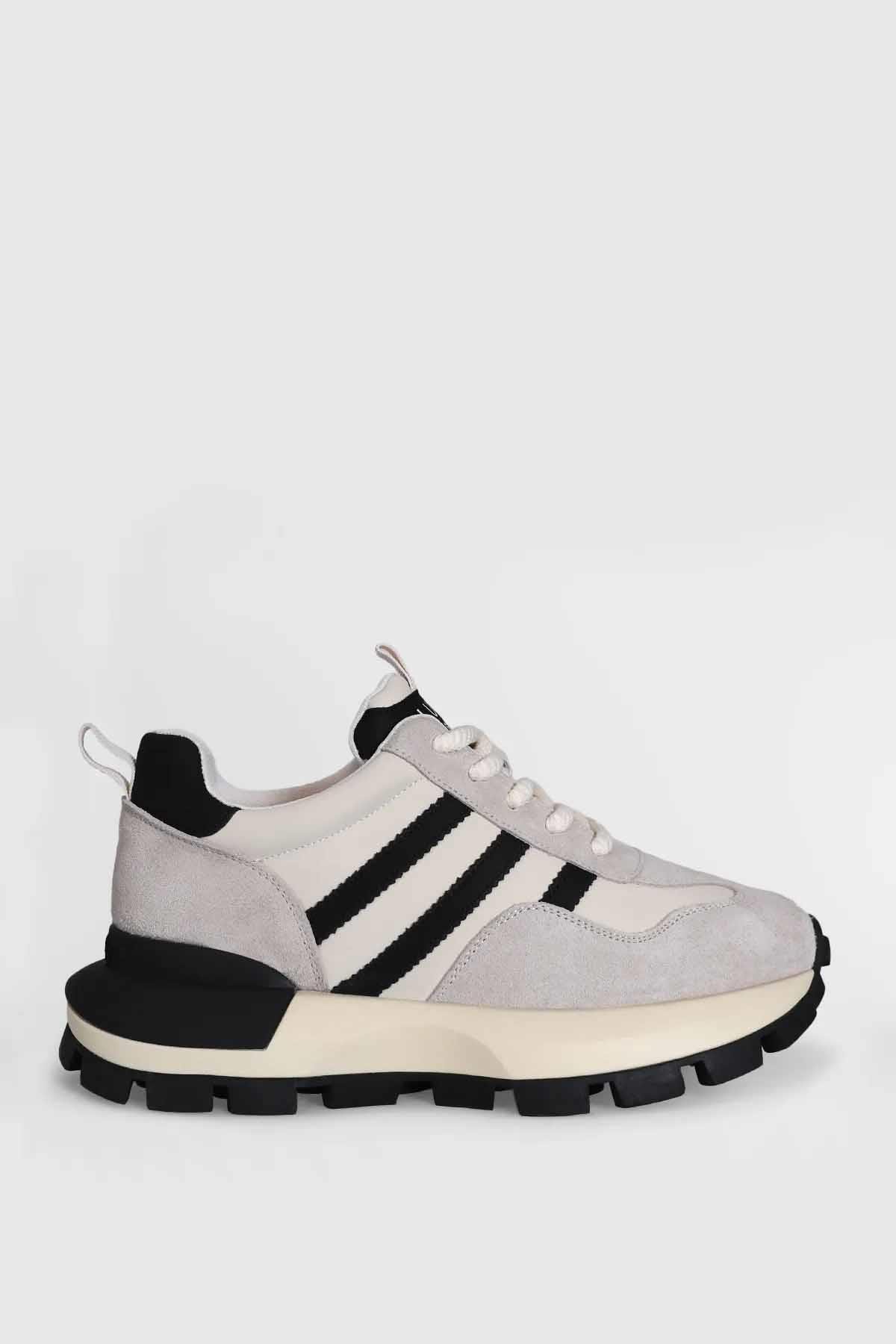 LUFIANSneakerLufian TATUM Kadın Sneaker Ayakkabı 121230011Ekru