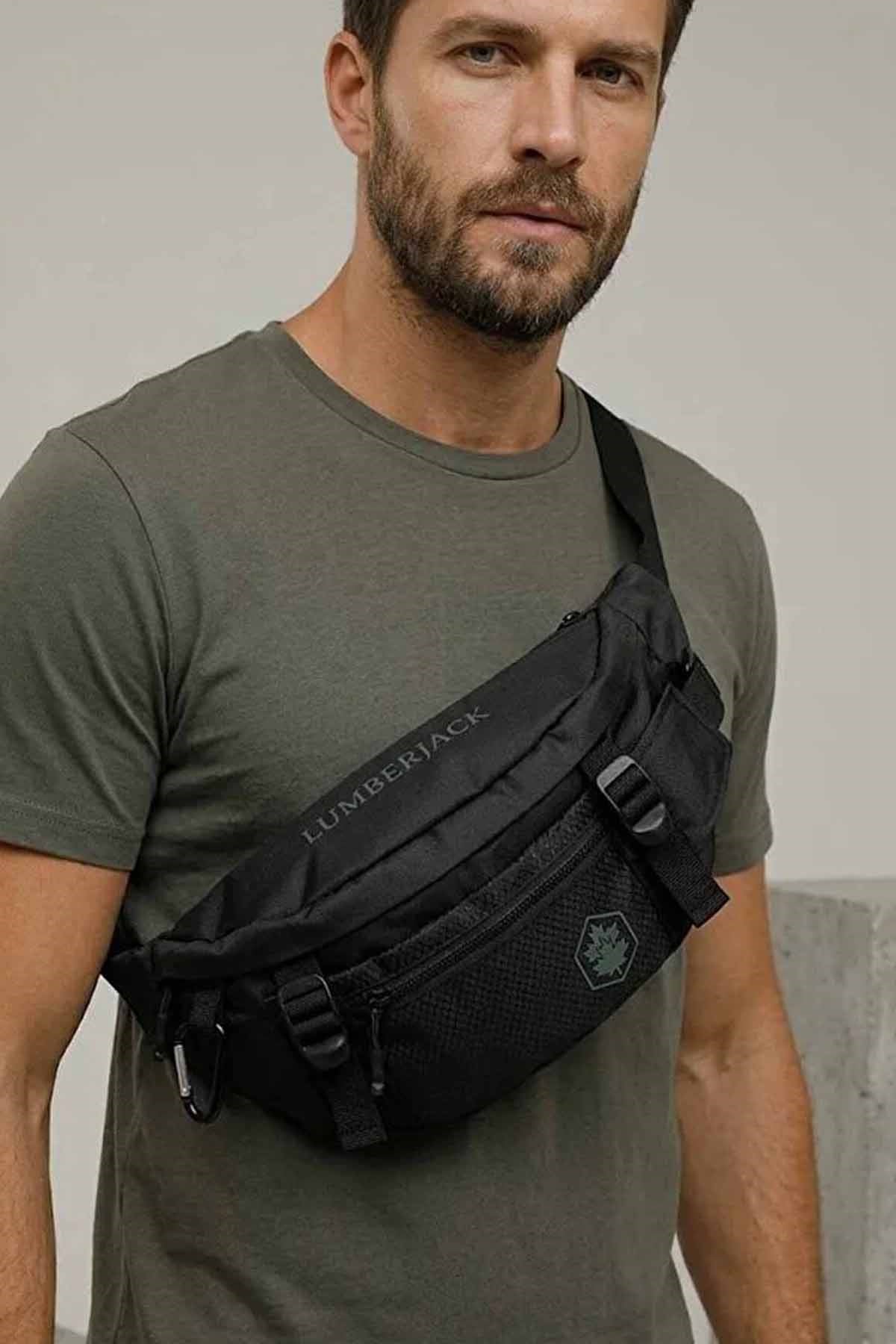 LUMBERJACKBel ÇantasıLumberjack 6M RAIN WAIST 6FX SIYAH, STD Unisex Bel Çantası 102204395Bej