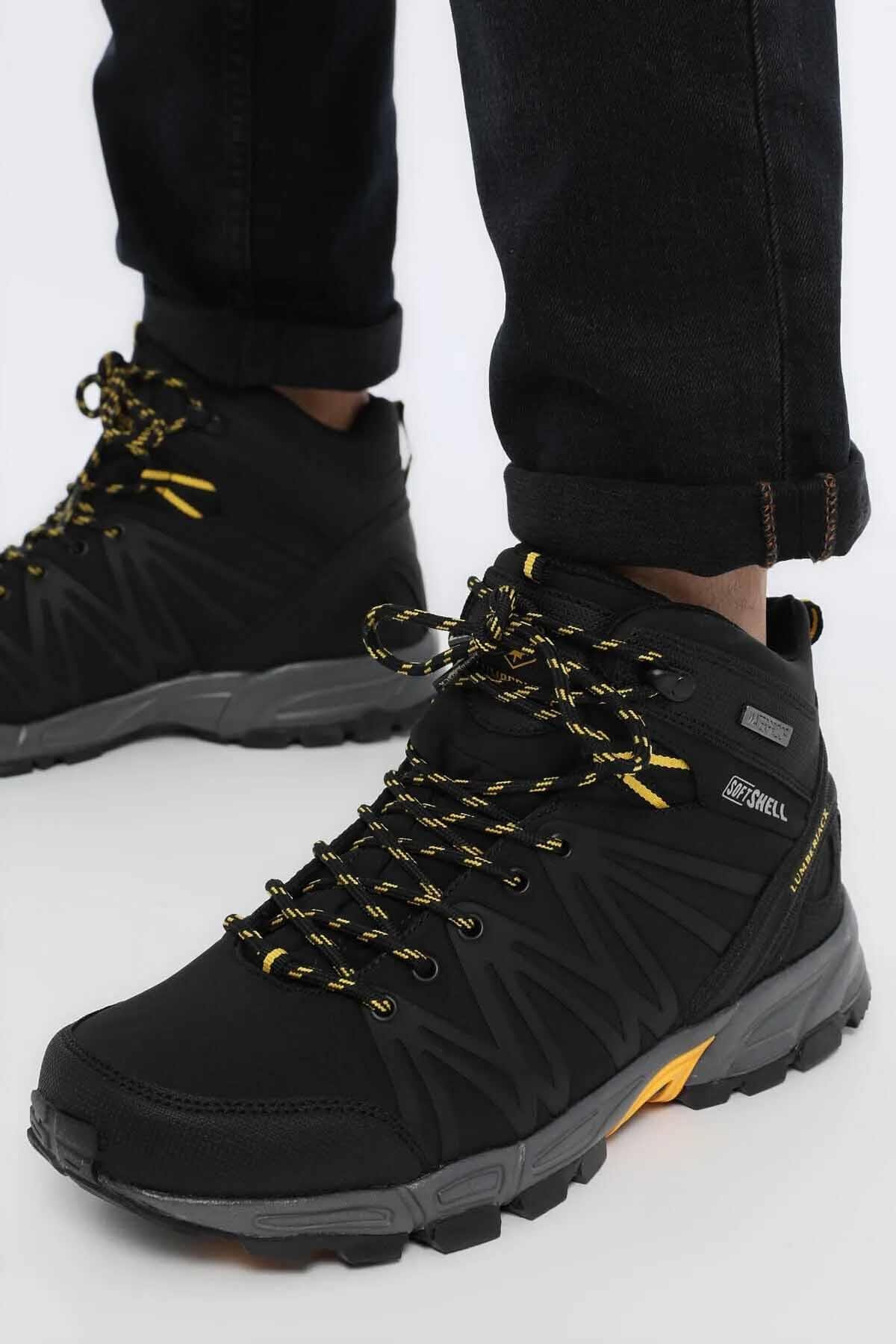 LUMBERJACKBotLumberjack SHELL HI Erkek Bot Siyah Sarı Erkek Bot Ayakkabı 101782881Siyah/Sarı