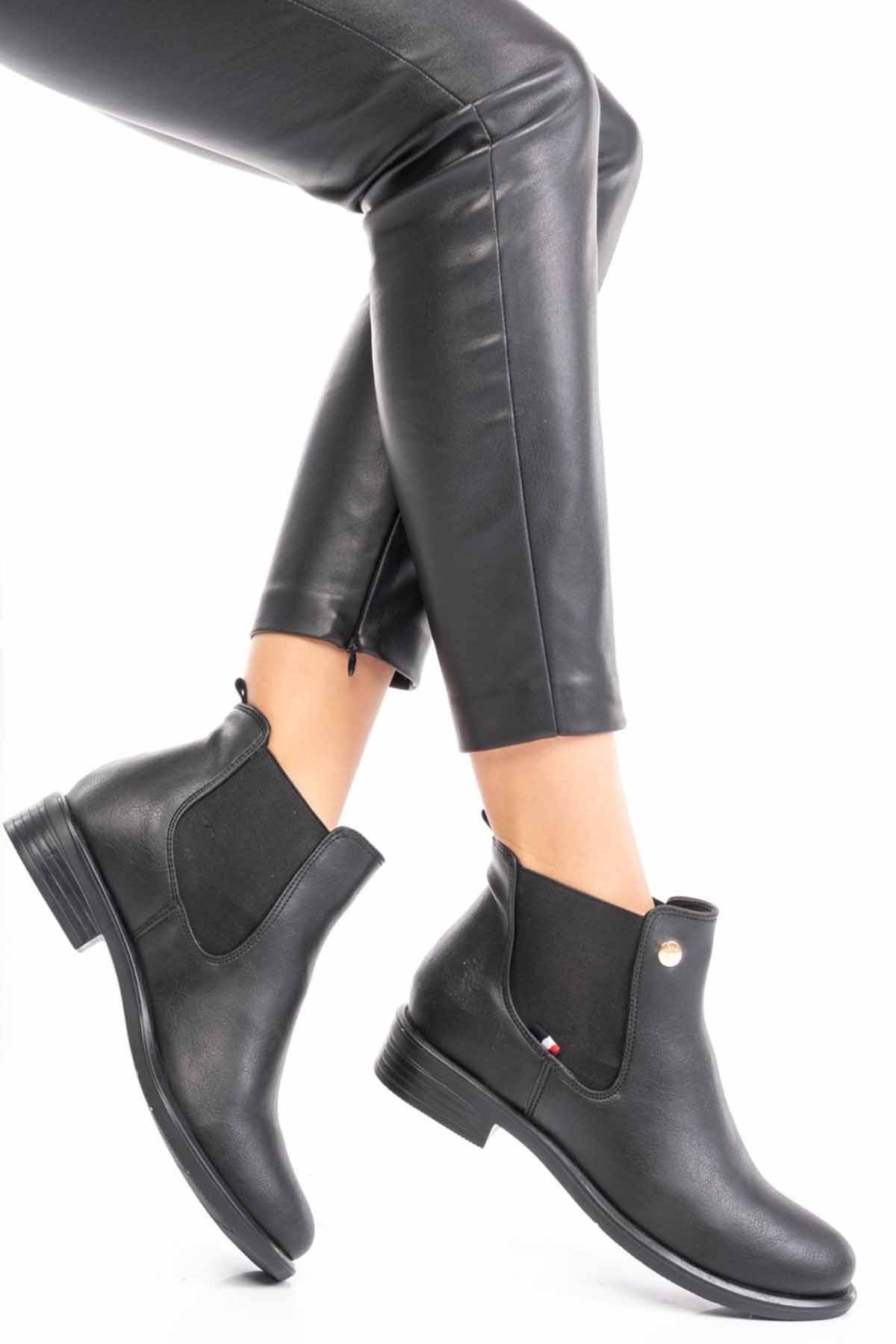 LUMBERJACKBotUs Polo Assn. Kadın Bot Kadın Bot Ayakkabı USP0012SIYAH