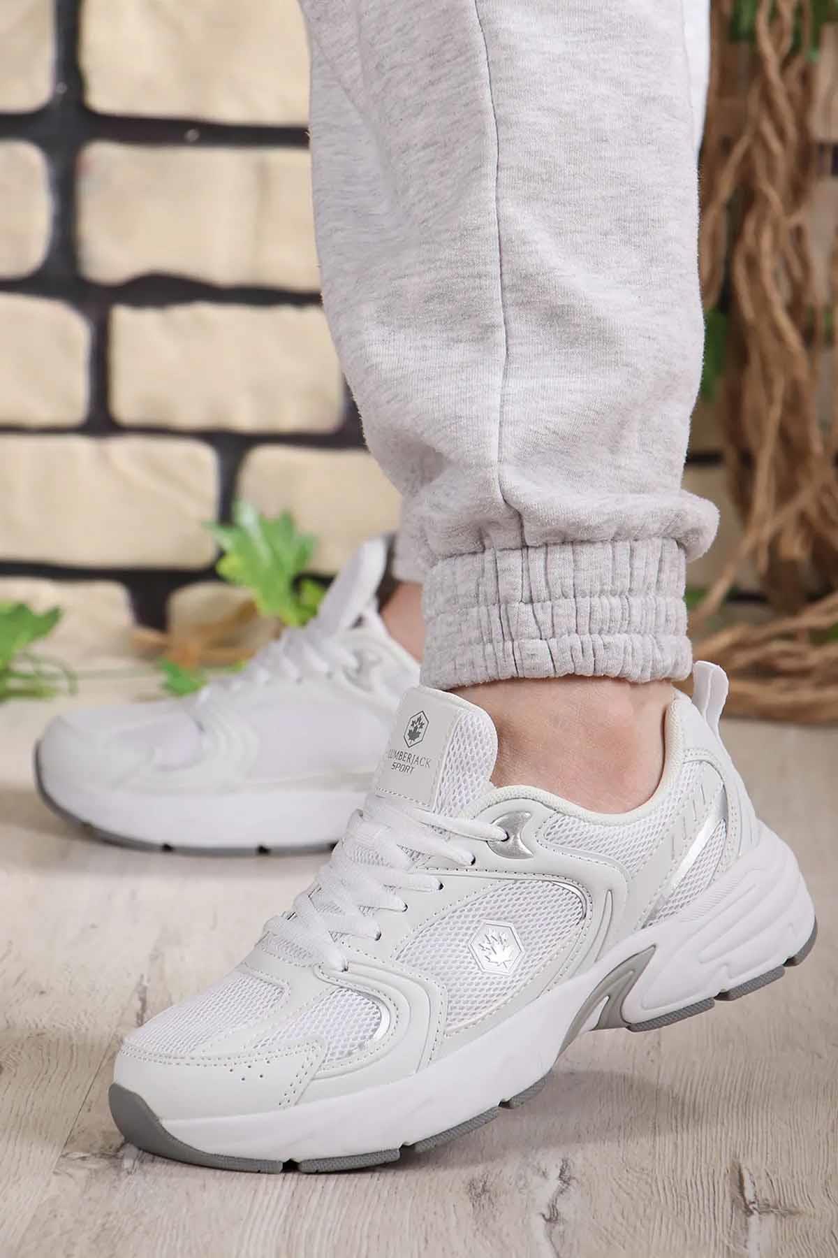 LUMBERJACKGünlük SporLumberjack Pol Kadın Spor Ayakkabı  White-Silver Kadın Günlük Spor Ayakkabı 101932318Beyaz-Gri