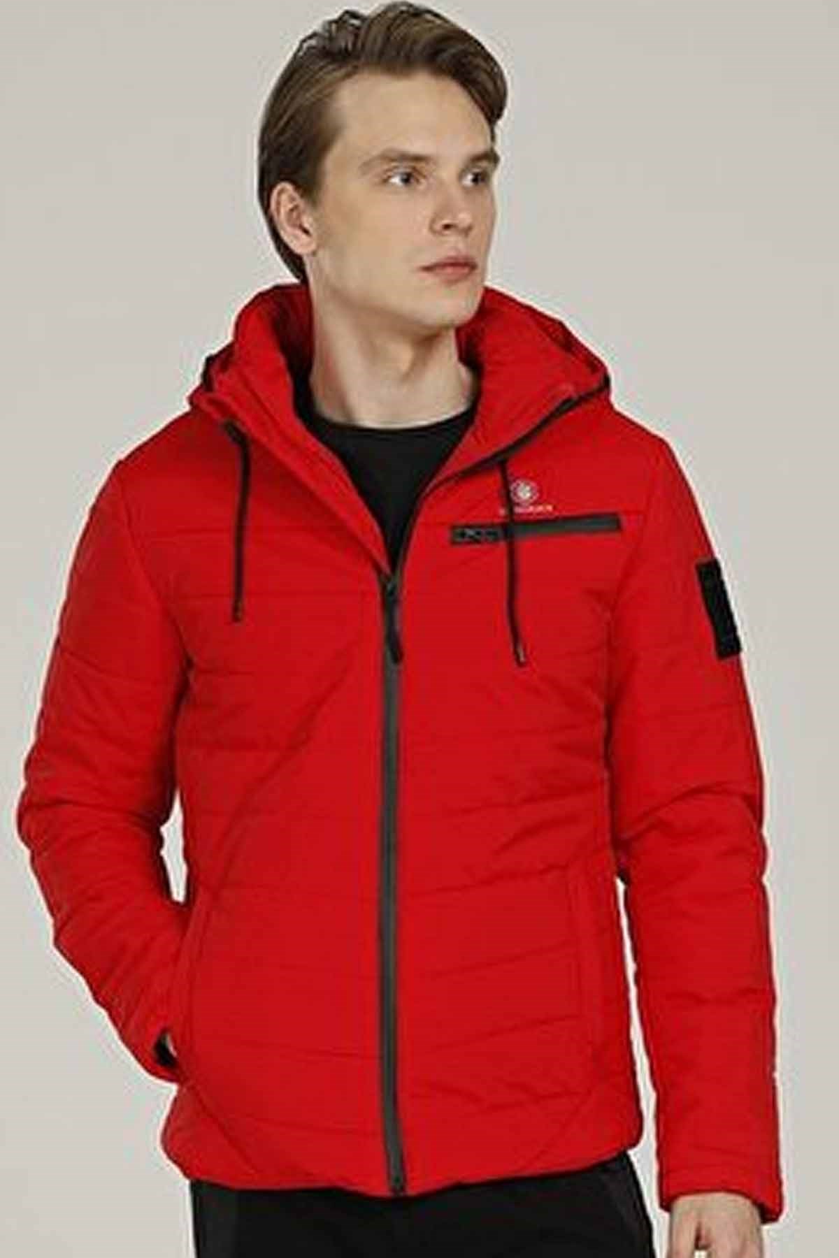 LUMBERJACKMontLumberjack Josep Coat Erkek Mont 101044974KIRMIZI