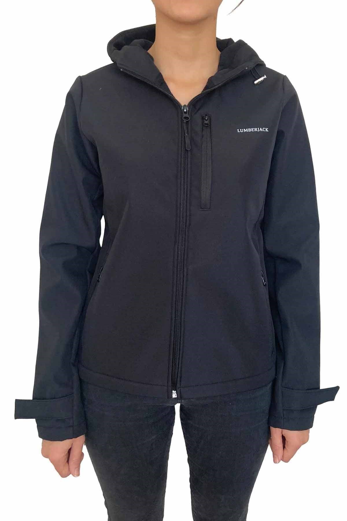 LUMBERJACKMontLumberjack Kadın Softshell Su Gecirmez Mont  W-CT2000 Kadın Mont 101167541Siyah