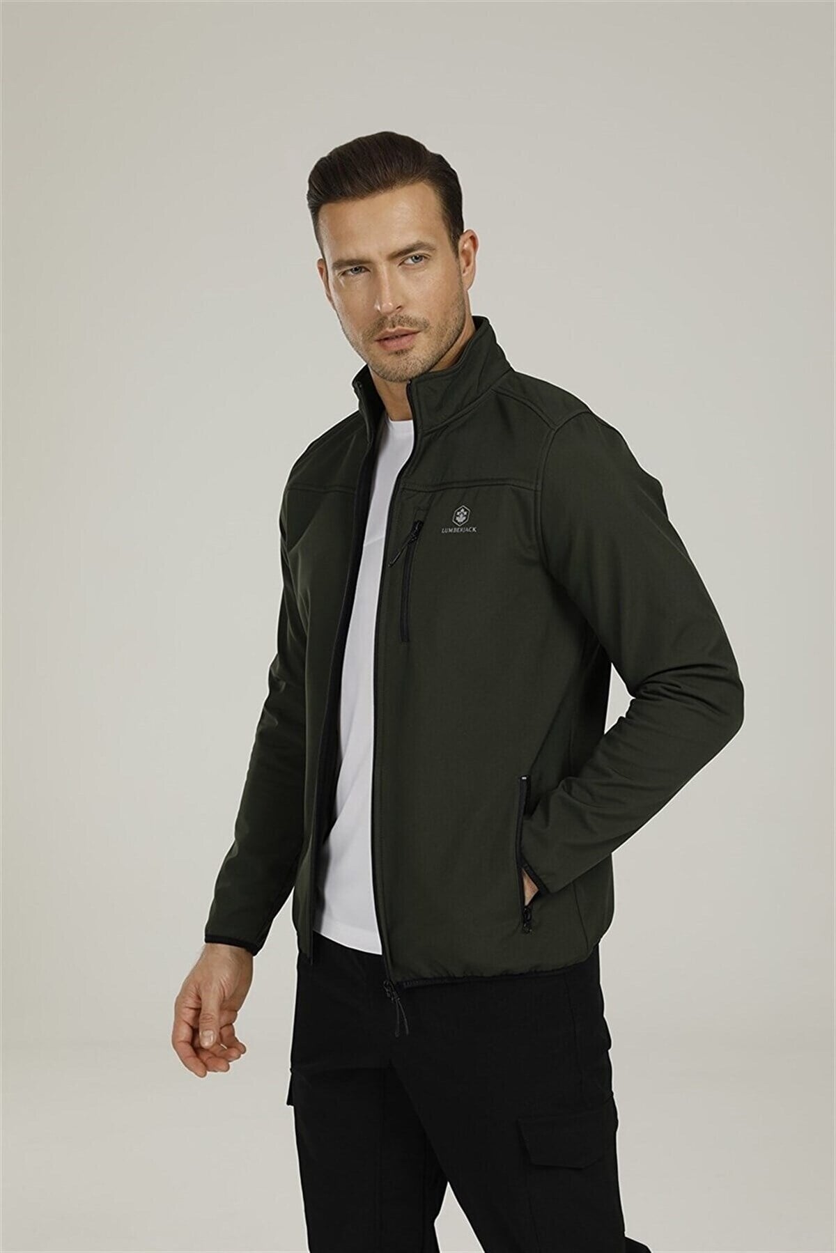 LUMBERJACKMontLumberjack M-GT16 Basic Softshell Erkek Mont 101169248Haki