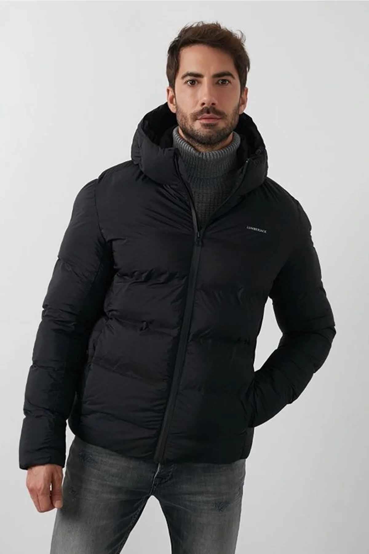 LUMBERJACKMontLumberjack NOLAN COAT B3 Erkek Mont 101398677-2SIYAH