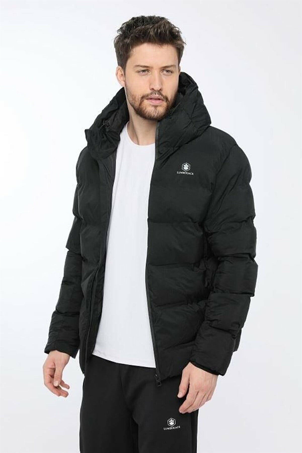 LUMBERJACKMontLumberjack NOLAN COAT Erkek Mont 101165530SIYAH