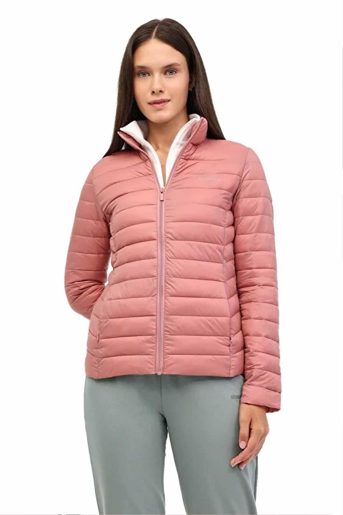 LUMBERJACKMontLumberjack  Padded Terracota Kadın Mont 101782299K PEMBE