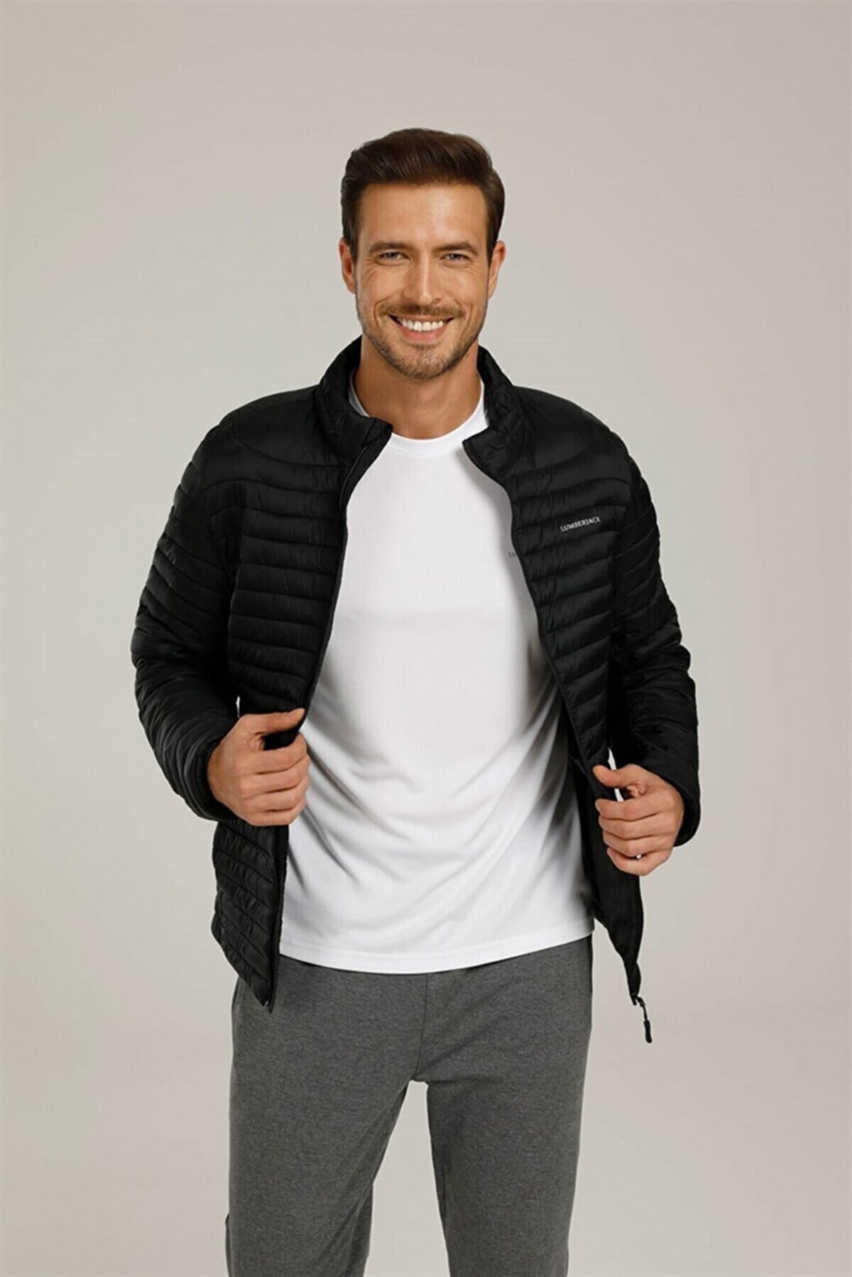 LUMBERJACKMontLumberjack PERRY COAT B3 Erkek Mont RS-100438123SIYAH