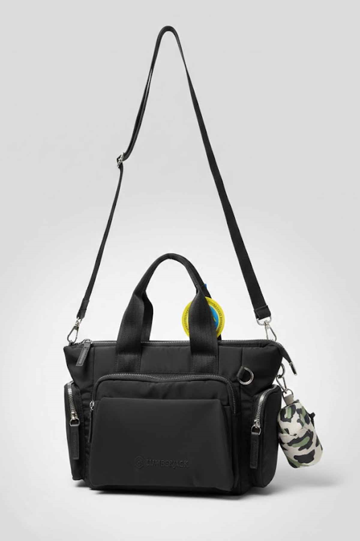 LUMBERJACKOmuz ÇantaLumberjack PRST Çok Cepli Omuz Çantası Kadın Omuz Çanta 102689533Siyah