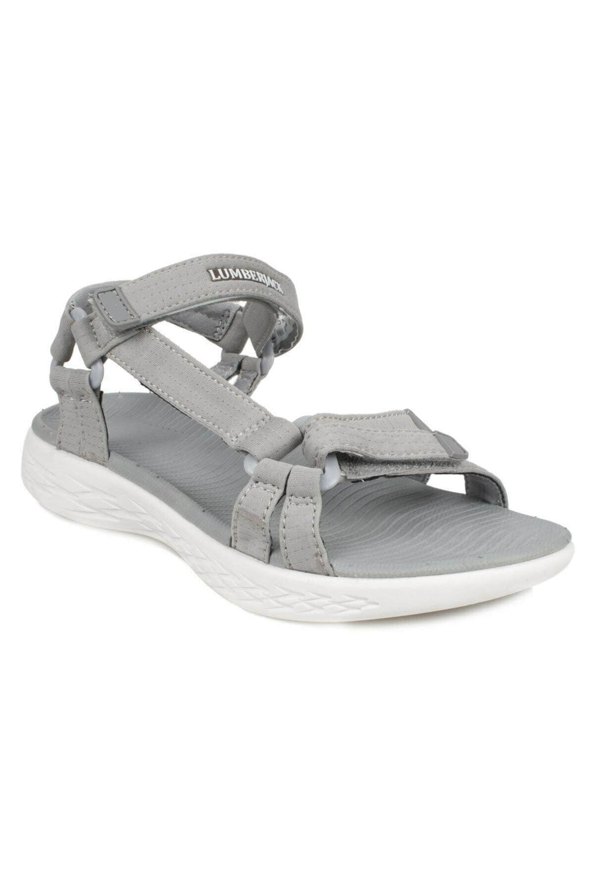 LUMBERJACKSandaletLumberjack Summery 1FX Kadın Sandalet Ayakkabı 101013907GRI