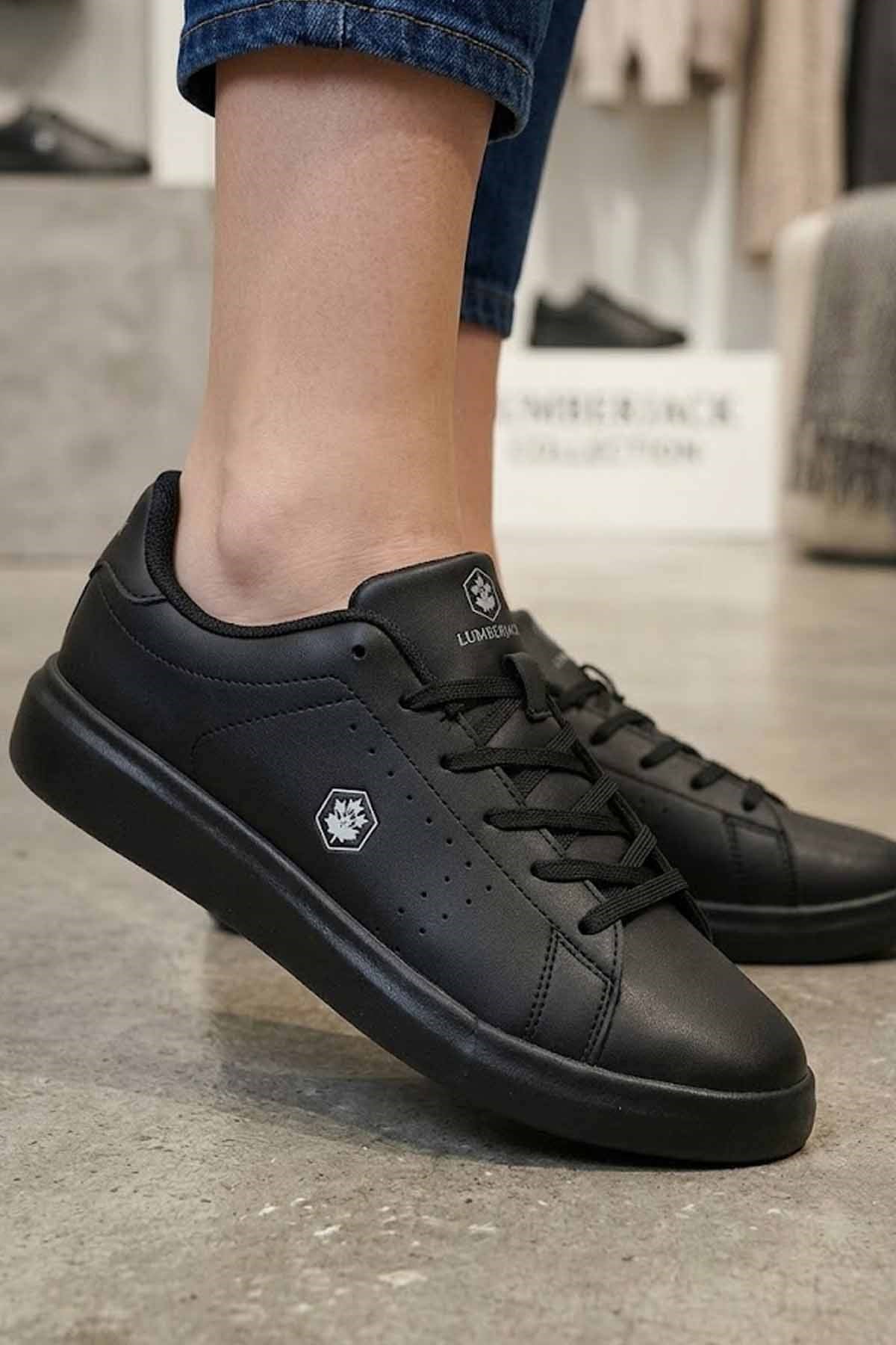 LUMBERJACKSneakerLumberjack HELEN 6FX Siyah Kadın Sneaker Ayakkabı 102066360SIYAH