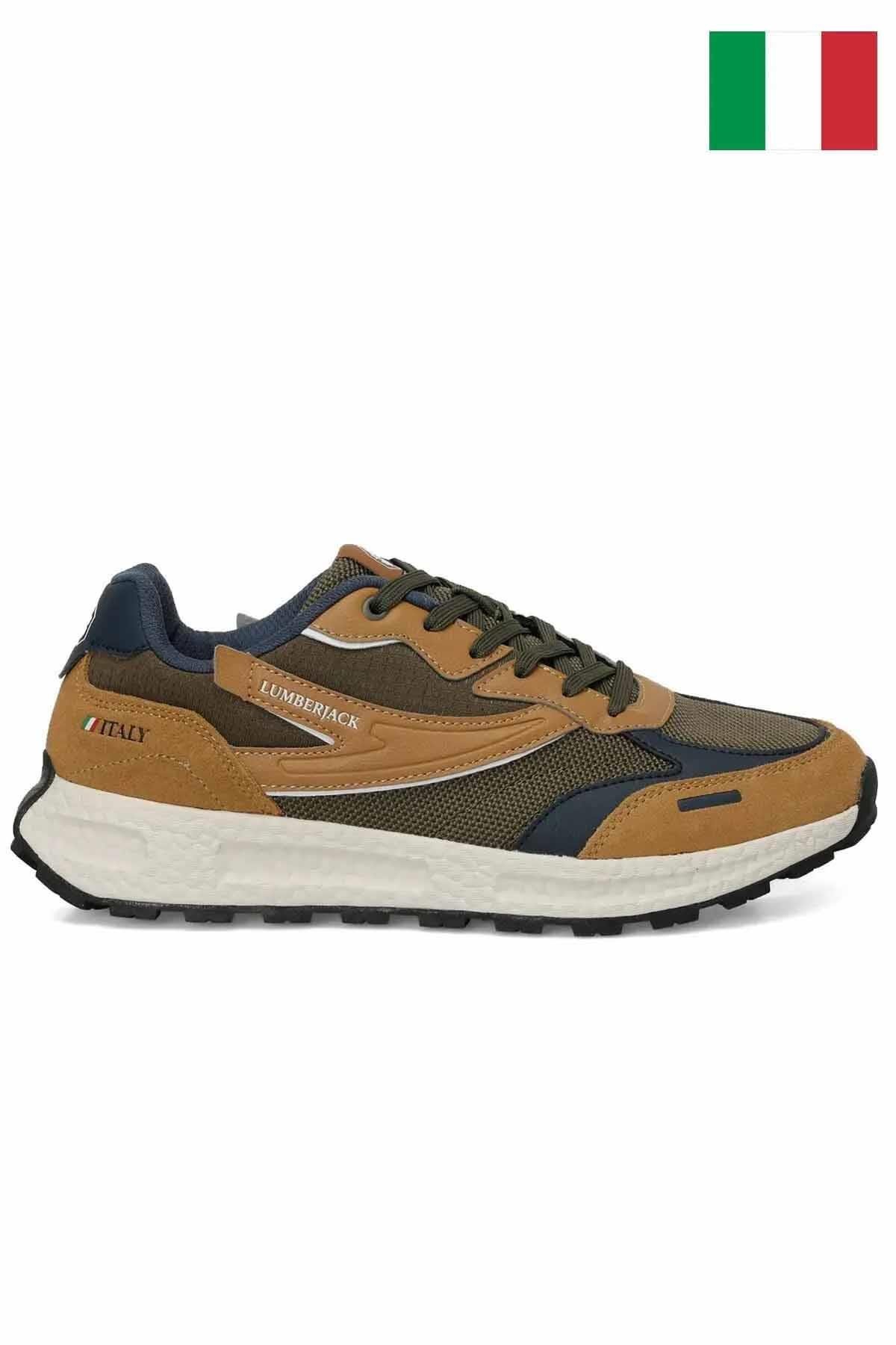 LUMBERJACKSneakerLumberjack Italy Galya Erkek Spor Ayakkabı Erkek Sneaker Ayakkabı 101782630KUM