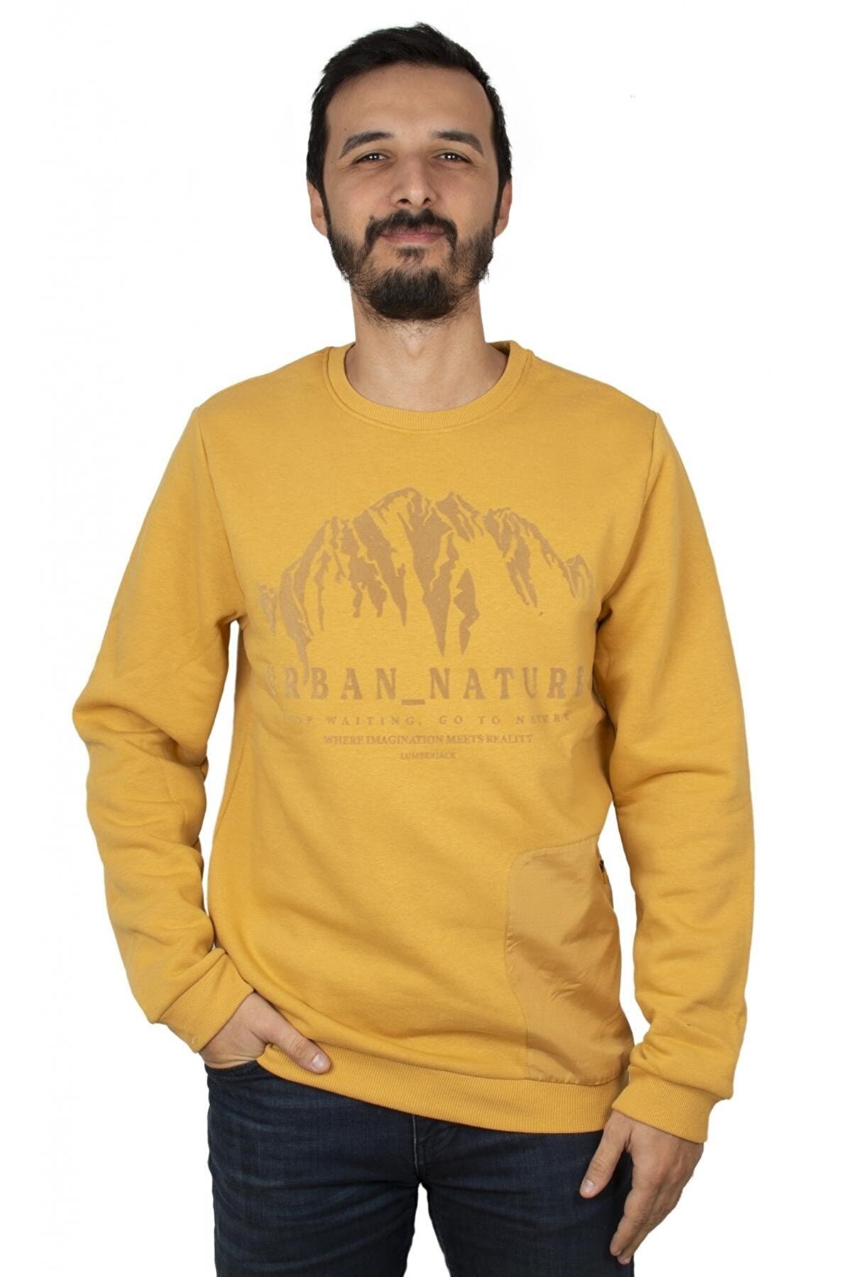 LUMBERJACKSweatshirtLumberjack Nature M-CG556 Erkek Sweatshirt 100002637HARDAL
