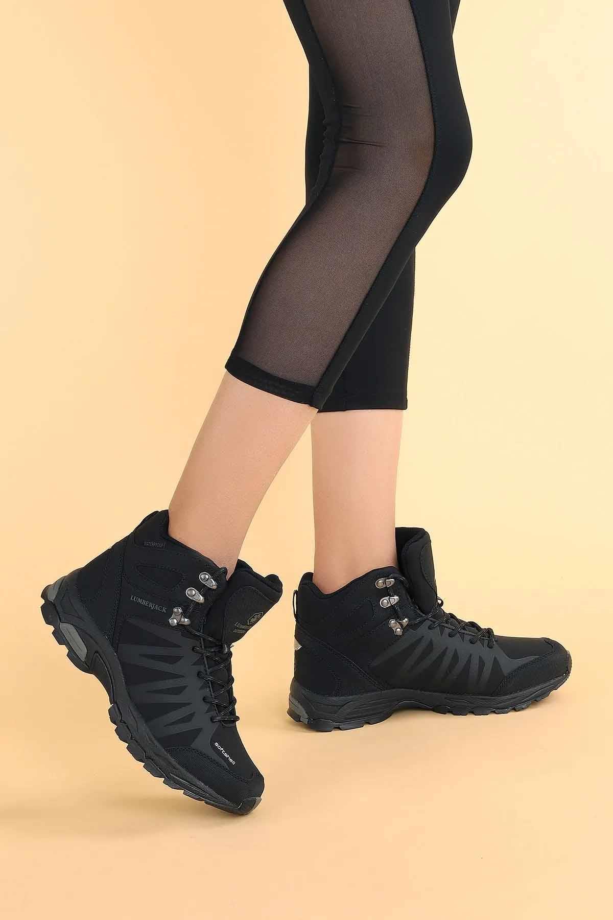 LUMBERJACKWaterProof BotLumberjack ANDOR WMN HI B-4 Kadın WaterProof Bot Ayakkabı 101388850-9SIYAH