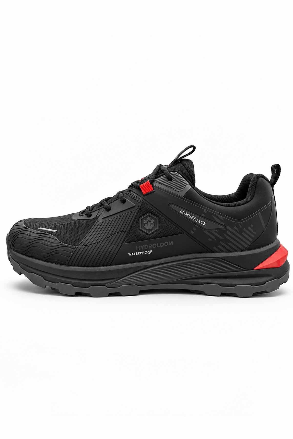 LUMBERJACKWaterProofLumberjack TUNDRA 6PR SIYAH Erkek WaterProof 102695381Siyah-Krmz