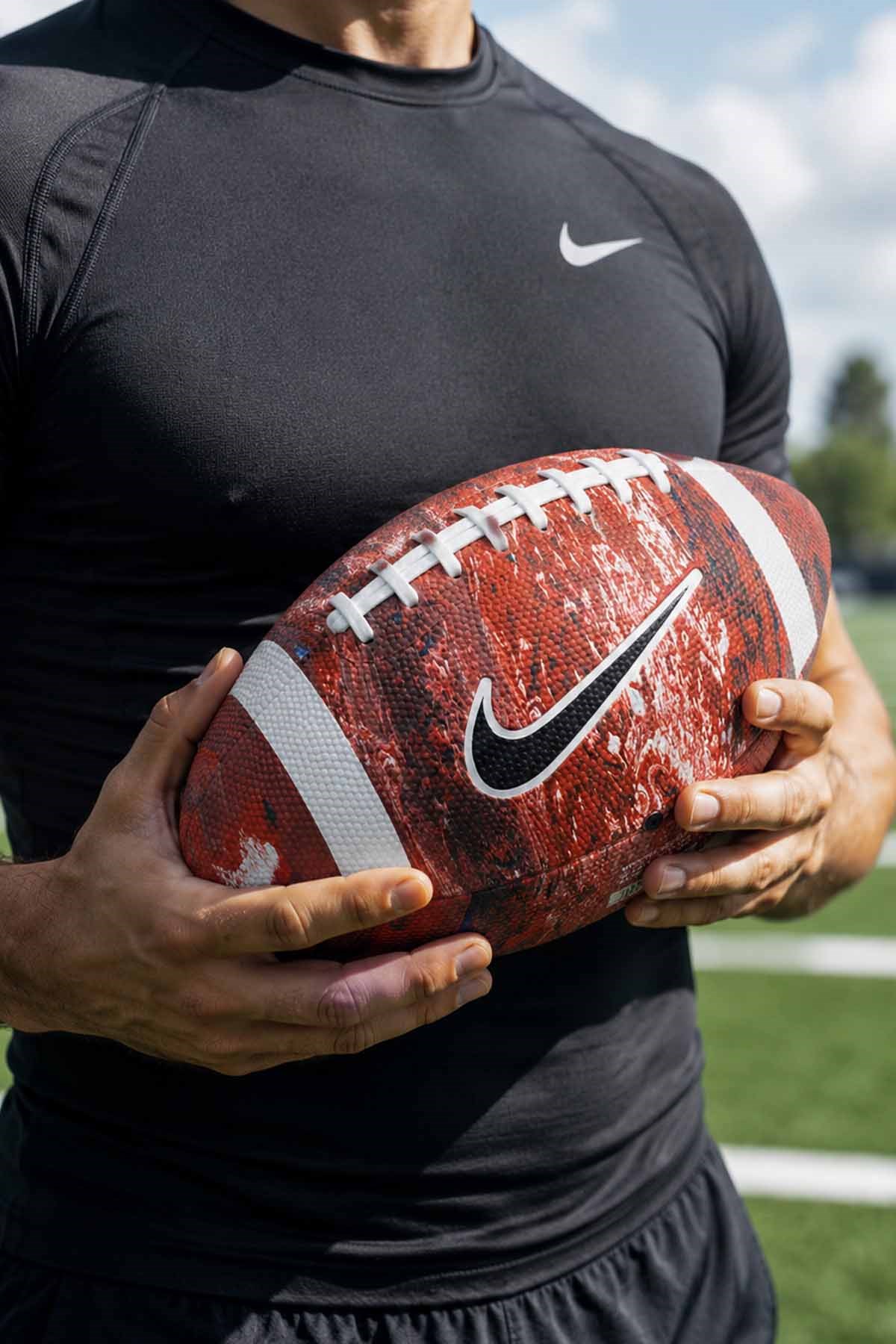 NIKEAmerikan Futbol TopuNike PLAYGROUND FB OFFICIAL NN DEFLATED Unisex Amerikan Futbol Topu N.100.4476.920.09Kahverengi