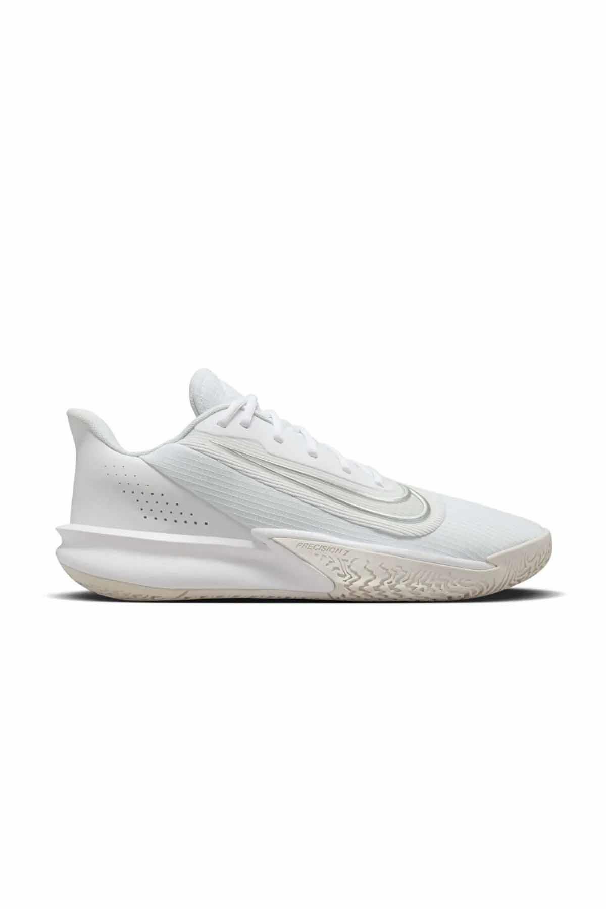 NIKE BasketbolNike Erkek Basketbol Ayakkabısı PRECISION VII Erkek Basketbol Ayakkabı FN4322-100-BEYAZ