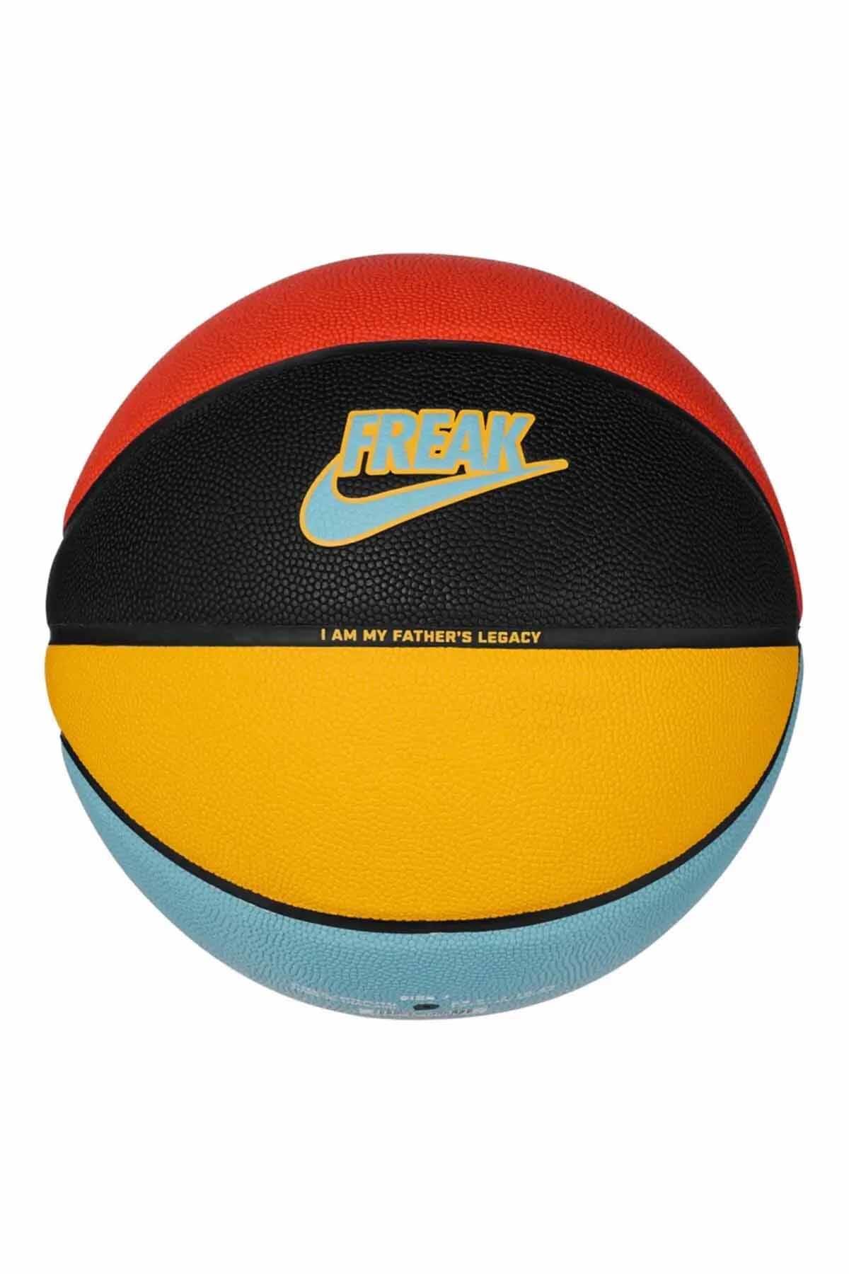 NIKEBasketbol TopuNike All Court 8P 2.0 G Antetokounmpo Deflated 7 Size Unisex Basketbol Topu N.100.4138.824.07-Çok Renkli