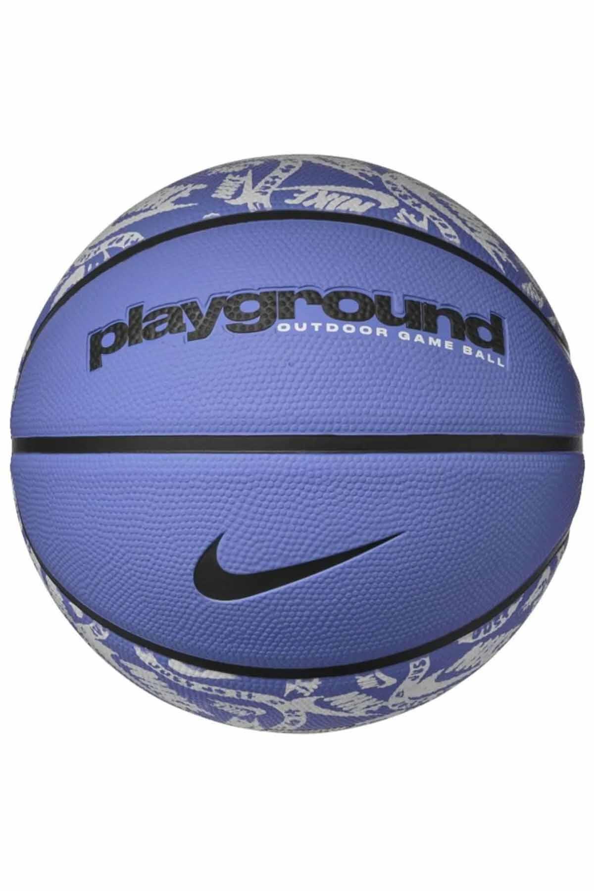 NIKEBasketbol TopuNike Everyday Playground 8P Unisex Basketbol Topu N.100.4371.431.07-MAVI