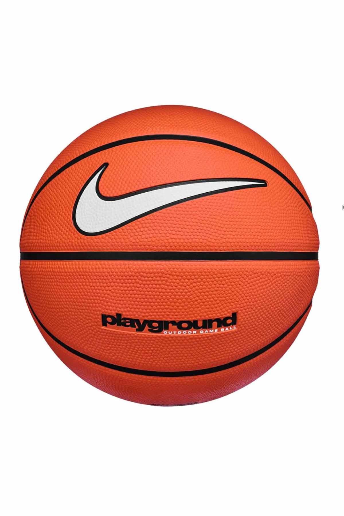 NIKEBasketbol TopuNike Everyday Playgraund 8P Graphic Deflated Unisex Basketbol Topu N.100.4498.816.07-TURUNCU