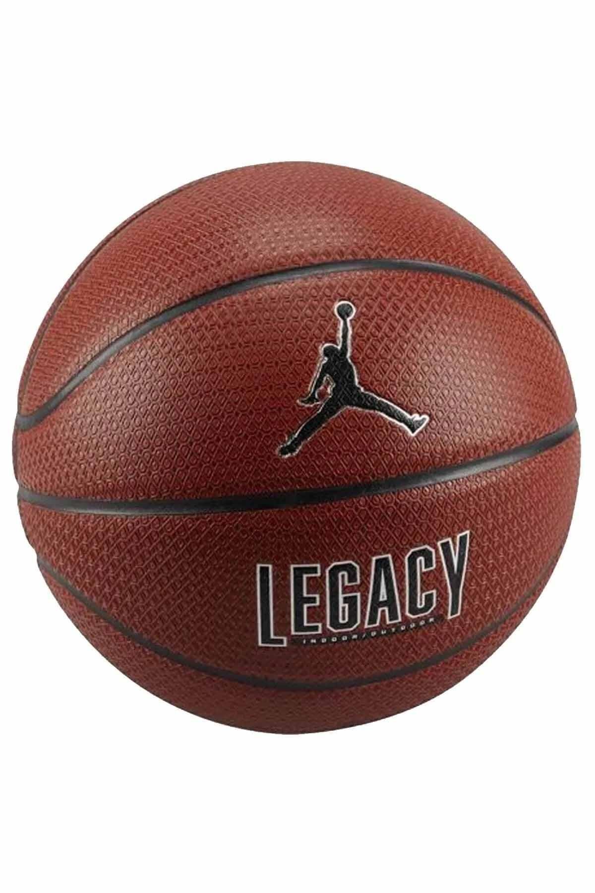 NIKEBasketbol TopuNike Jordan Legacy 2.0 8P Deflated Unisex Basketbol Topu J.100.8253.855.07-KAHVE