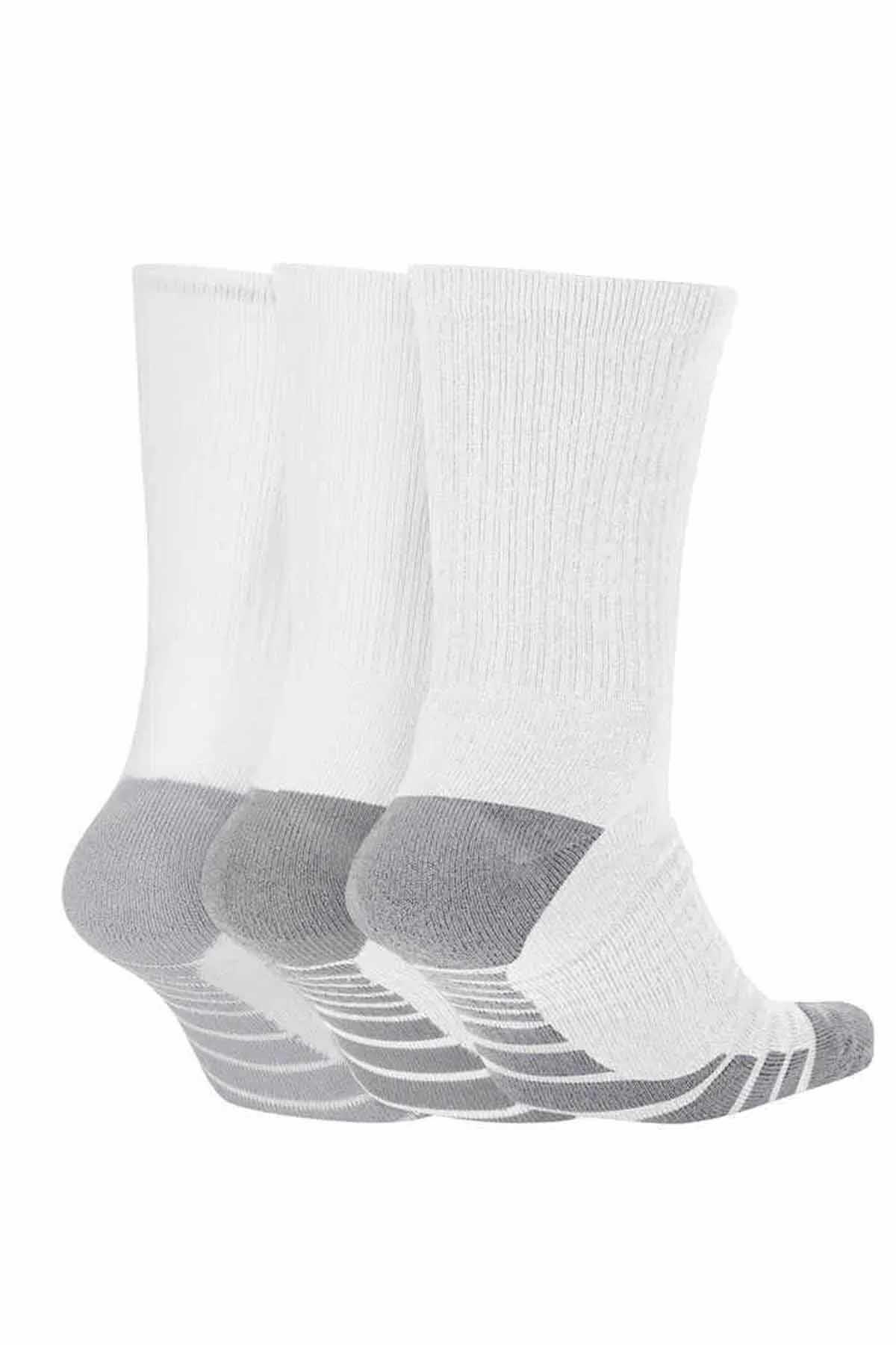 NIKEÇorapNike Çorap  U NK DRY CUSH CREW 3PR M Unisex Çorap SX5547-100-BEYAZ