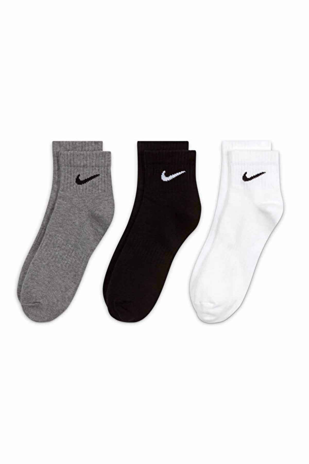 NIKEÇorapNike Everyday Lightweight Training Crew Unisex Çorap SX7677-964-Çok Renkli