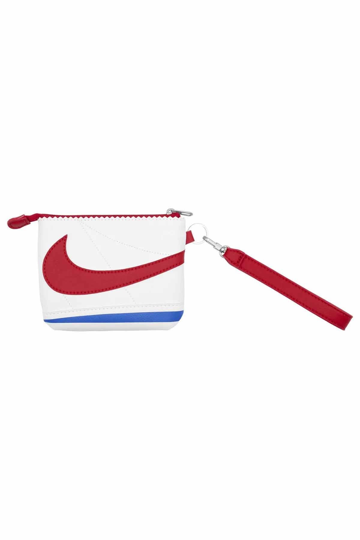NIKECüzdanNike Icon Cortez Wristlet Unisex Cüzdan N.100.9739.175-beyaz/krmz