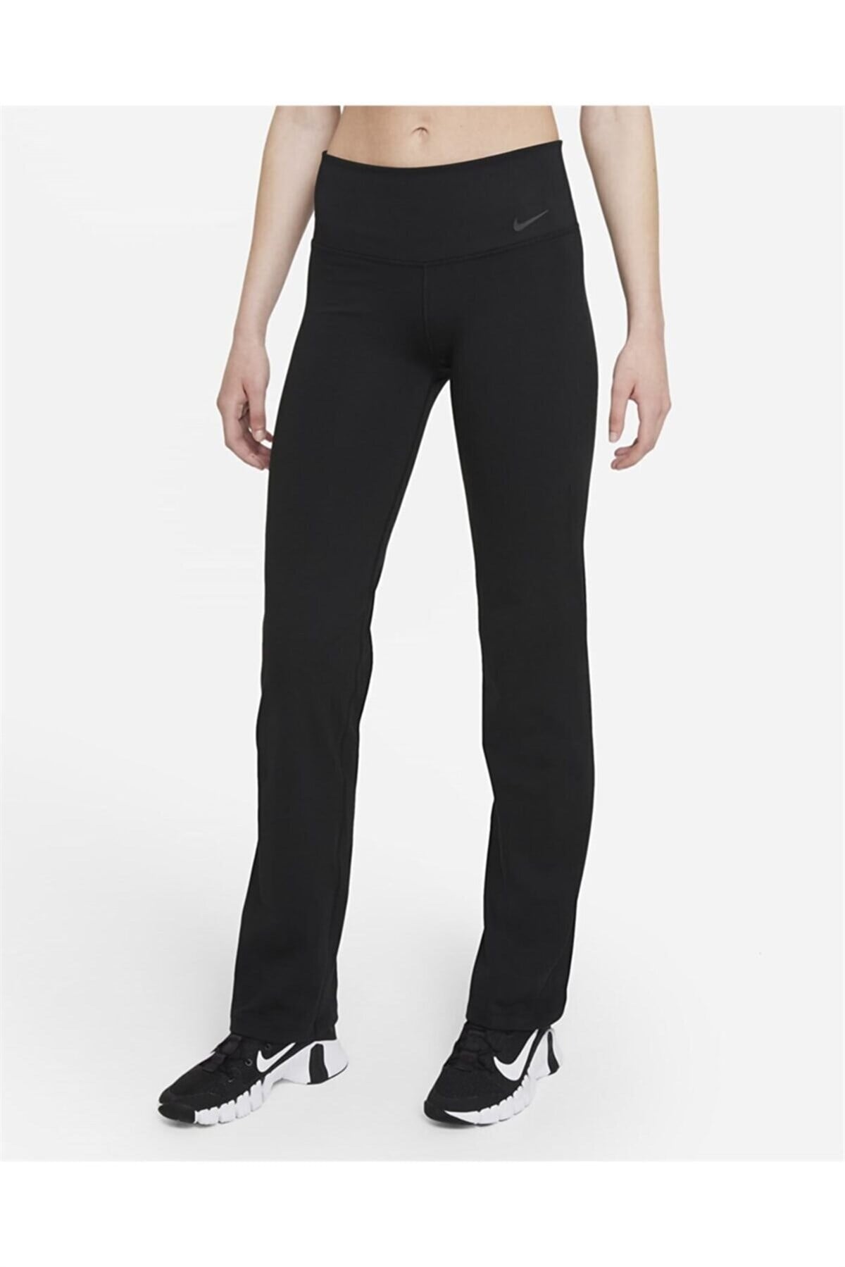 NIKEEşofman AltNike W Df Pwr Classic Pant Kadın Eşofman Alt DM1191-010-Siyah