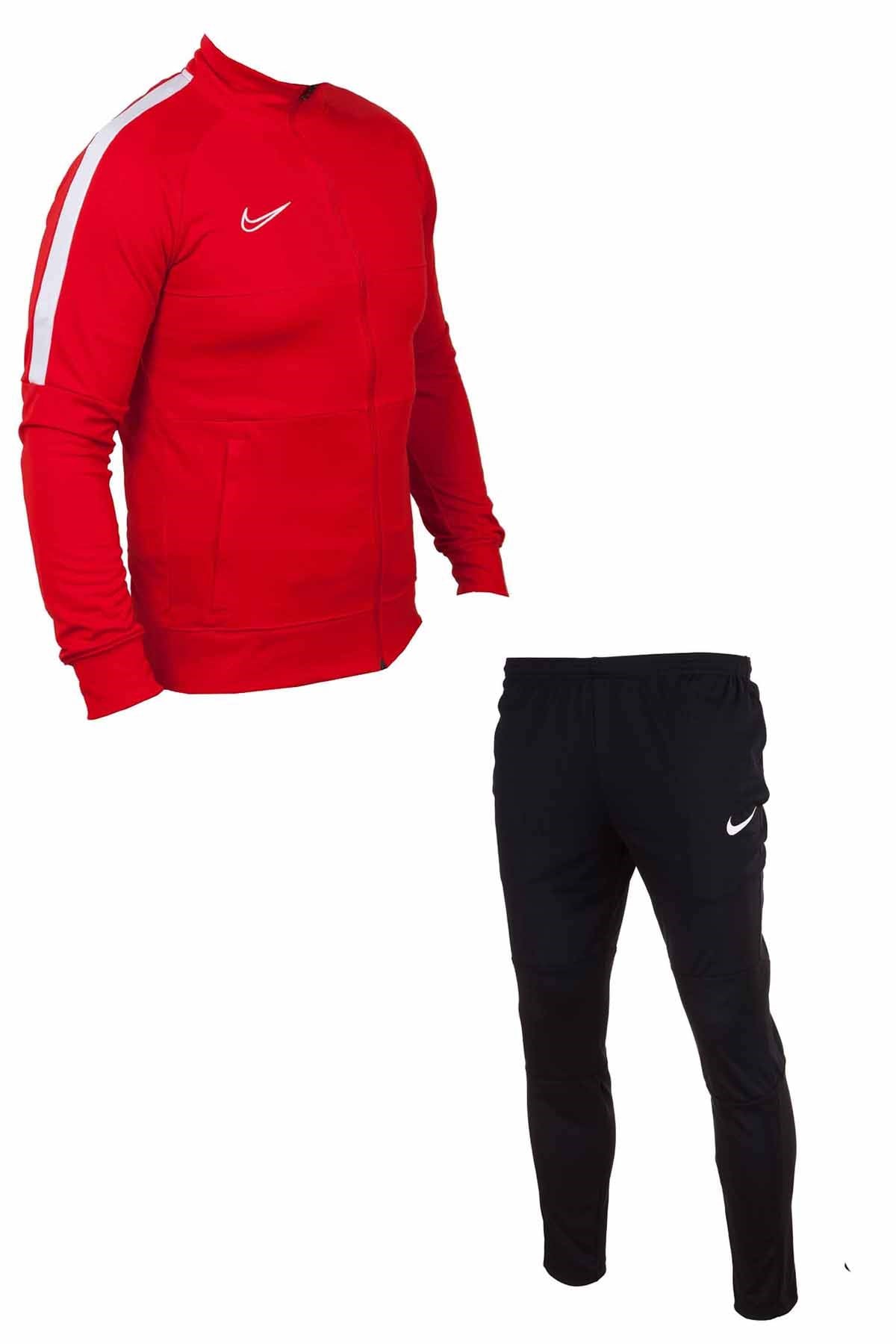 NIKEEşofman TakımNike Dry Acdmy Dry fit Erkek Eşofman Takım NK9180-657-KIRMIZI