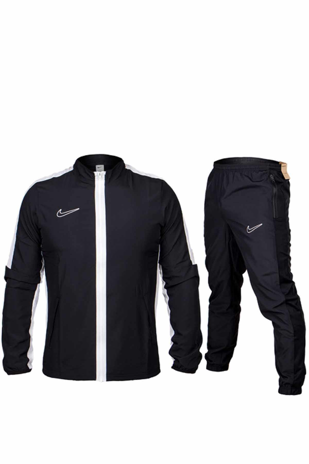 NIKEEşofman TakımNike Erkek Mikro Kumaş Dri-Fit Erkek Eşofman Takım NK1710-010-SIYAH