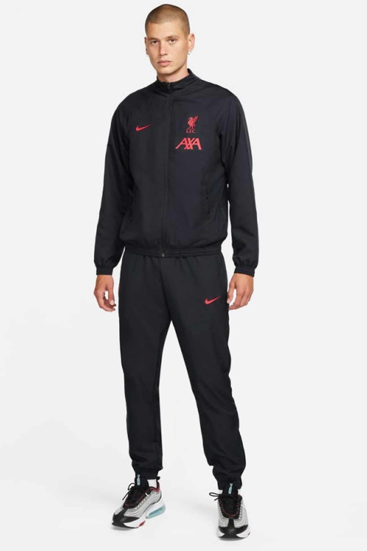 NIKEEşofman TakımNike Liverpool FC Erkek Eşofman Takımı Erkek Eşofman Takım DN2884-011-SIYAH