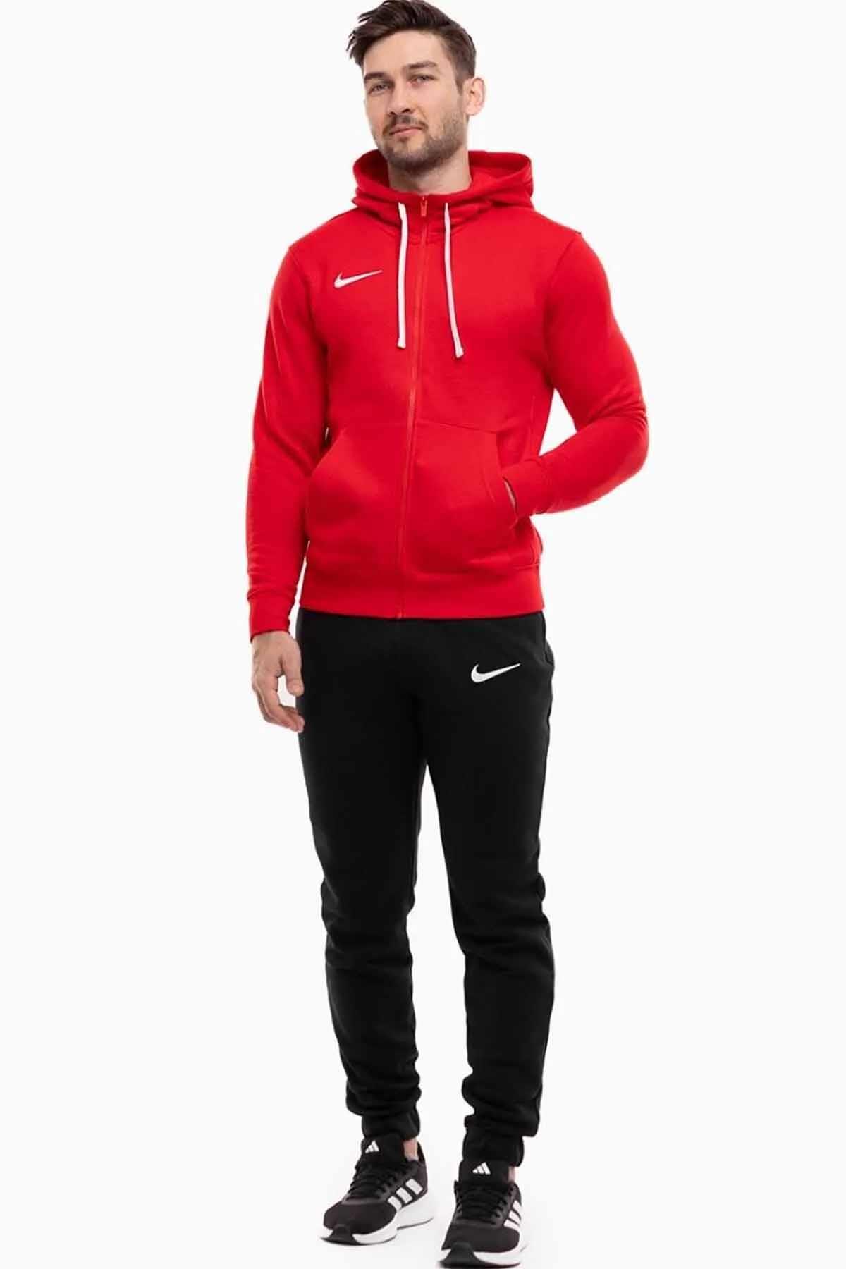 NIKEEşofman TakımNike Takım B7 CW6907+CW6887 Erkek Eşofman Takım NK5000-KIRMIZI