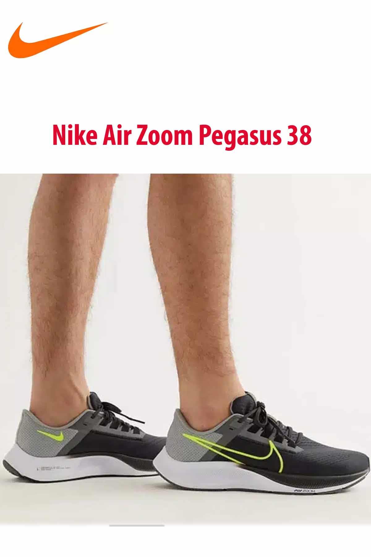 NIKEGünlük SporNike Air Zoom Pegasus 38 Erkek Günlük Spor Ayakkabı CW7356-005-Çok Renkli