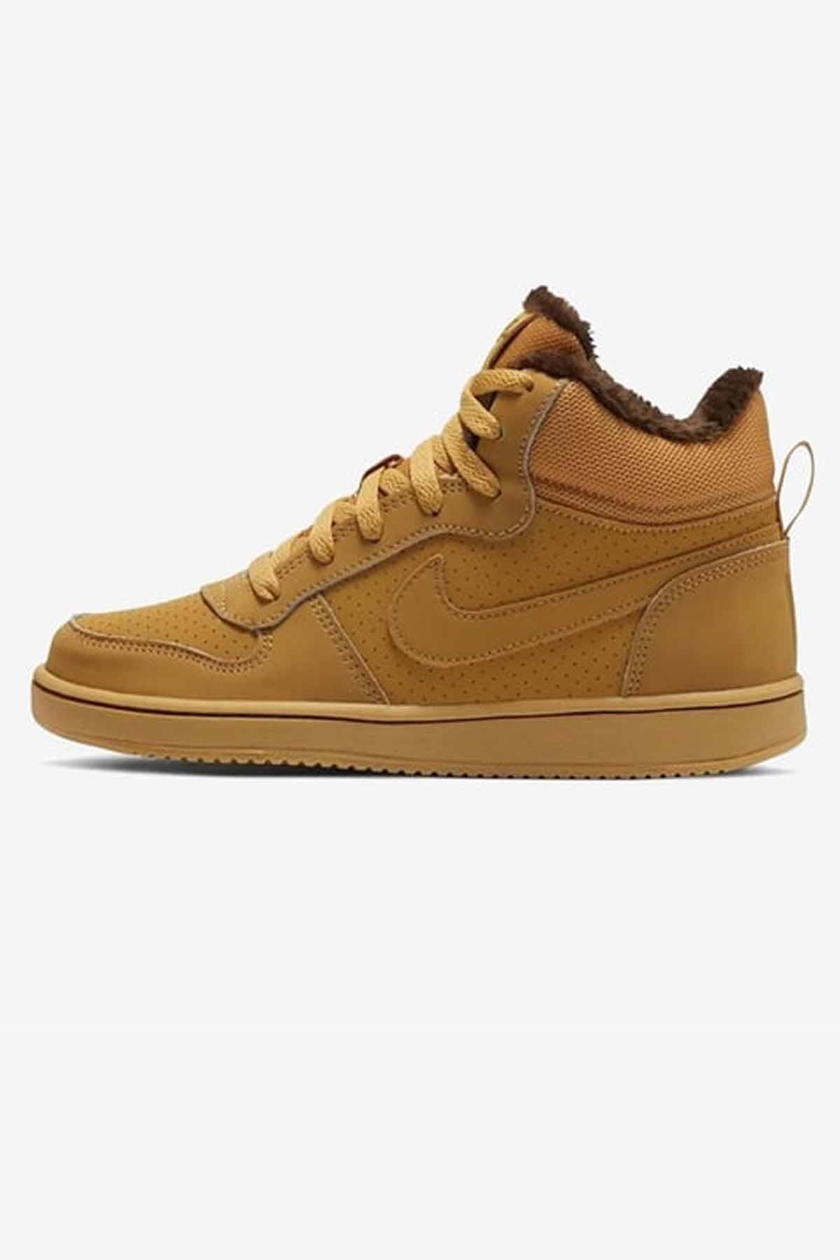 NIKEGünlük SporNike COURT BOROUGH MID WNTR GS Kadın Günlük Spor Ayakkabı AA3458-SARI