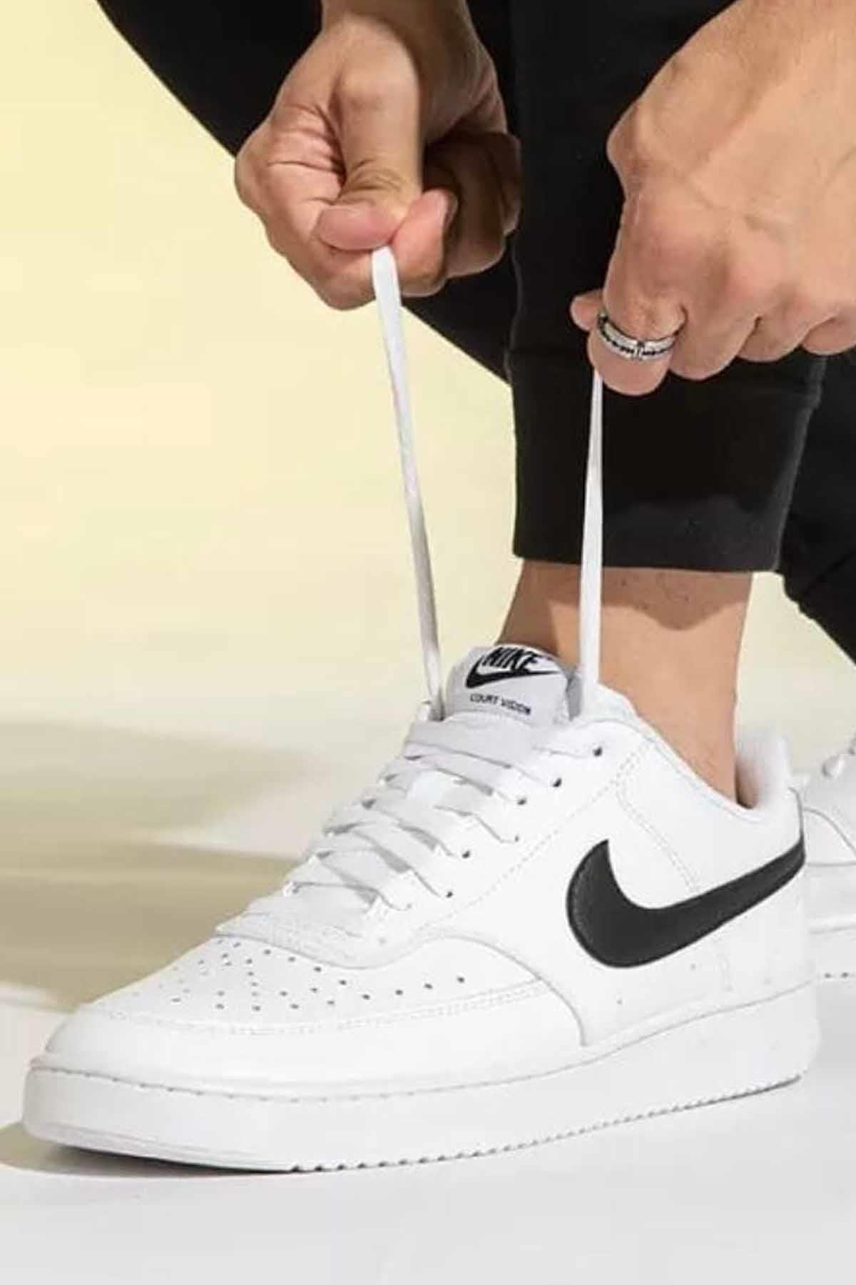 NIKEGünlük SporNike Court Vision Low Erkek Günlük Spor Ayakkabı DH2987-101-BEYAZ