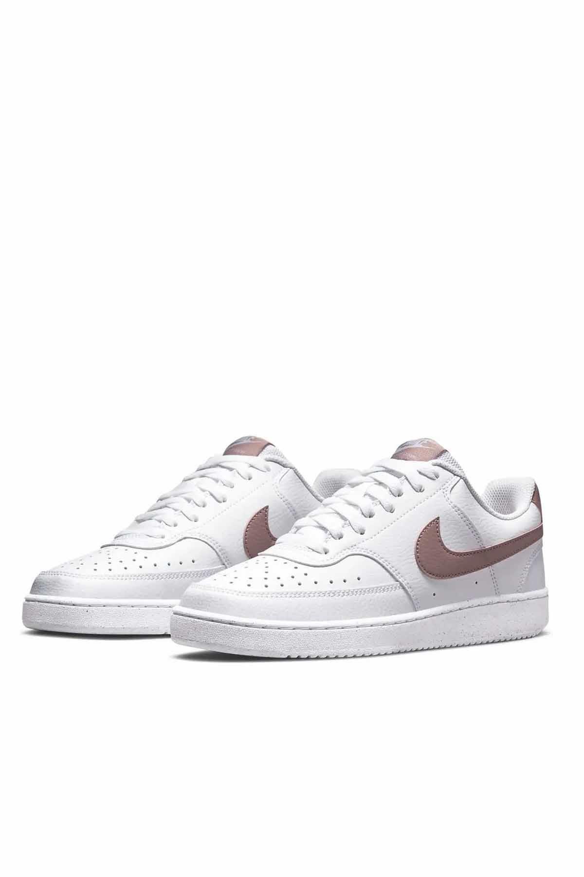 NIKEGünlük SporNike W Court Vision Low NN Kadın Günlük Spor Ayakkabı DH3158-102-BEYAZ
