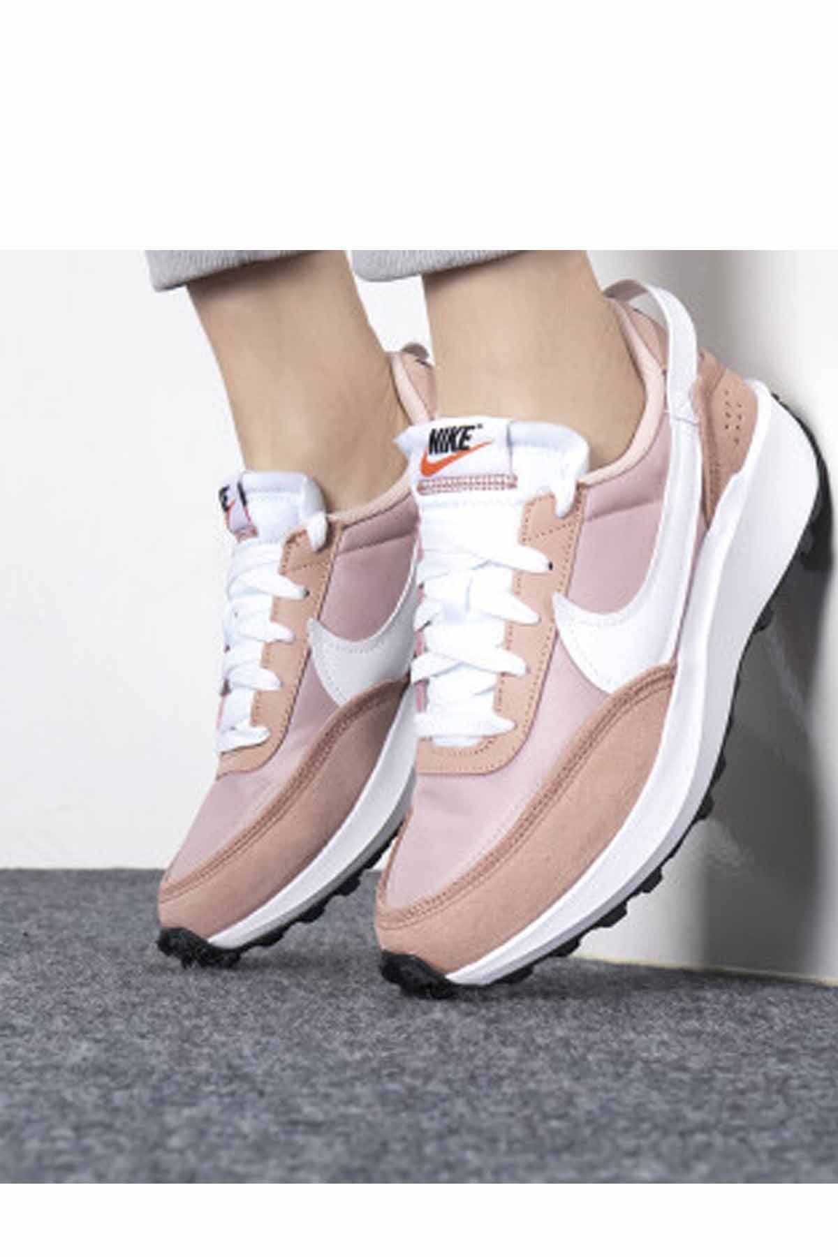 NIKEGünlük SporNike Waffle Debut Kadın Günlük Spor Ayakkabı DH9523-600-ROSE