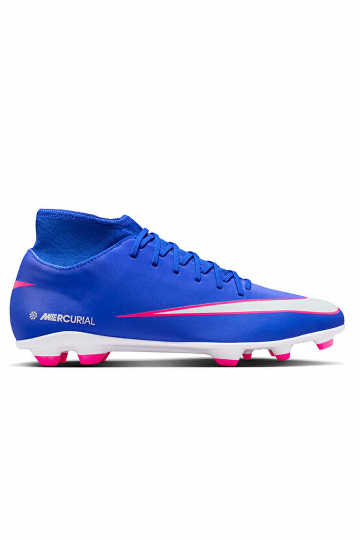 NIKEKramponMERCURIAL SUPERFLY 10 CLUB FG/MG Erkek Krampon Ayakkabı FQ8314-446-Çok Renkli