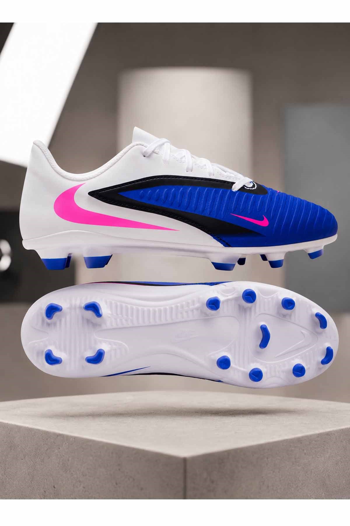 NIKEKramponNike JR PHANTOM 6 LOW CLUB FG/MG Çocuk Krampon HM9202-446Çok Renkli